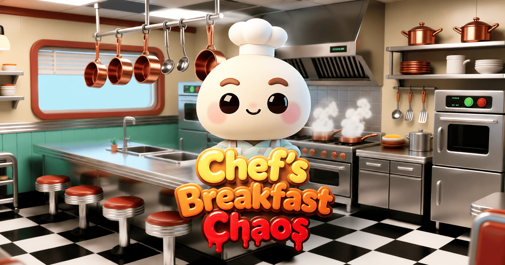 Chef’s Breakfast Chaos Slot Demo by Golos Games slot cover image