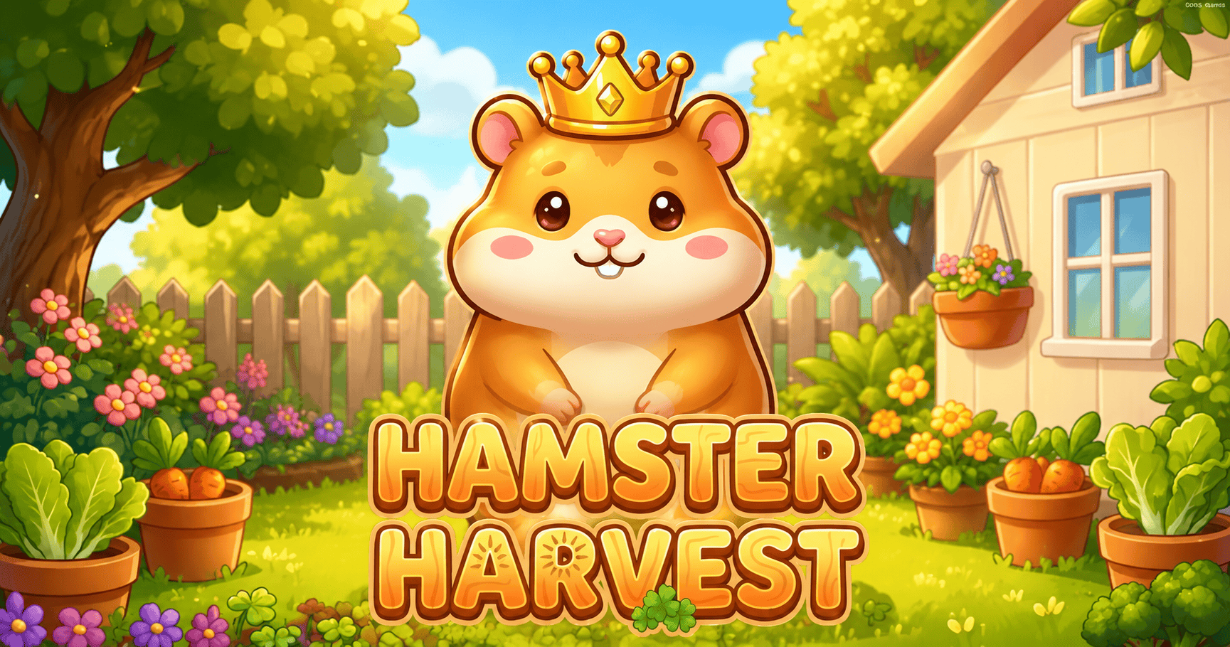 Hamster Harvest Slot Demo by Golos Games slot cover image