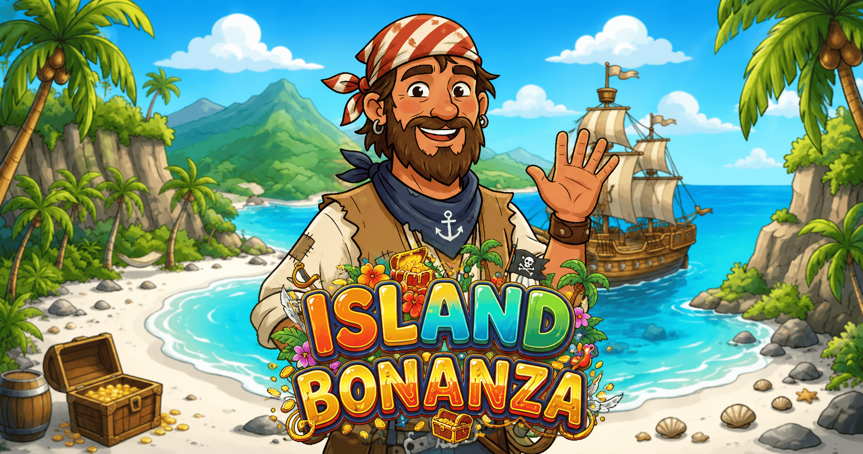 Island Bonanza Slot Demo by Golos Games slot cover image