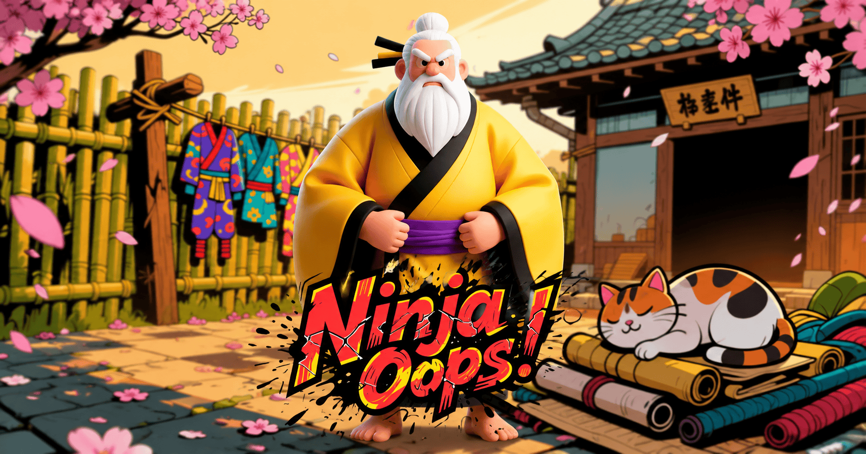 Ninja Oops Slot Demo by Golos Games slot cover image