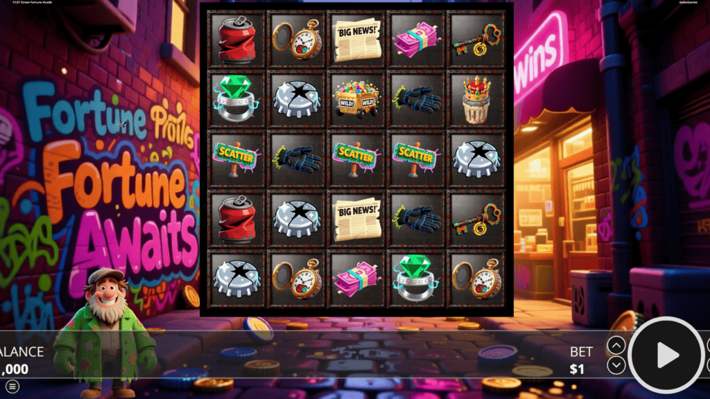 Golosgames street fortune hustle slot game preview