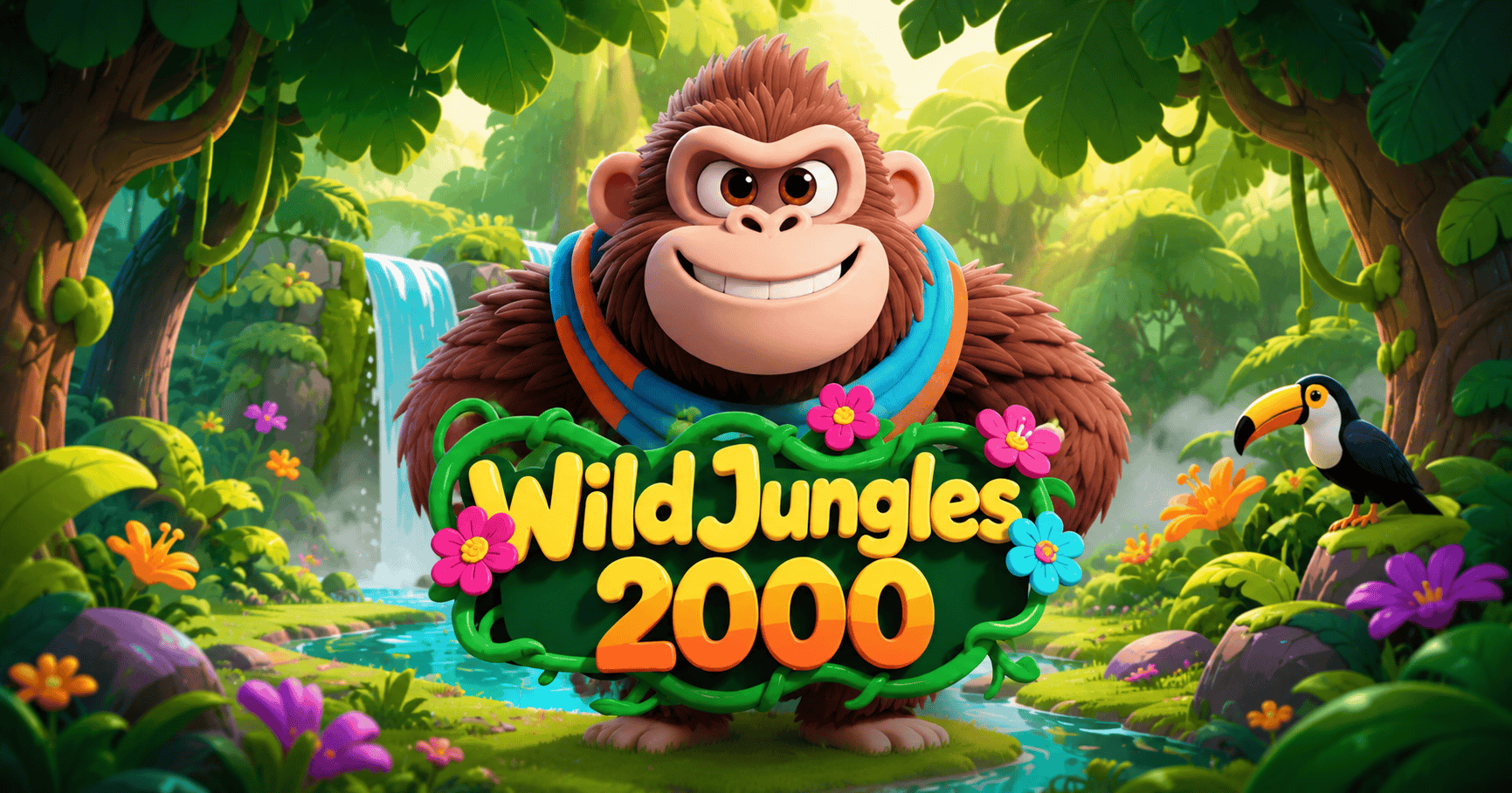 Wild Jungles 2000 Slot Demo by Golos Games slot cover image