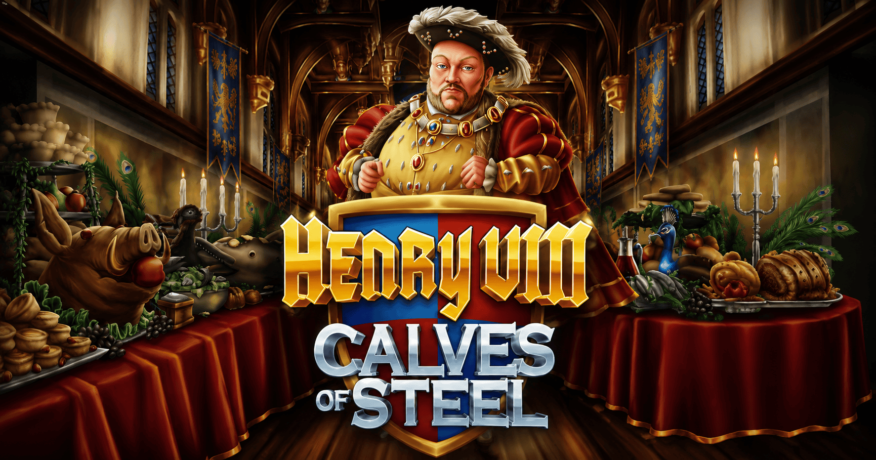 Henry 8th Calves of Steel Slot Demo by Kitsune Studios slot cover image