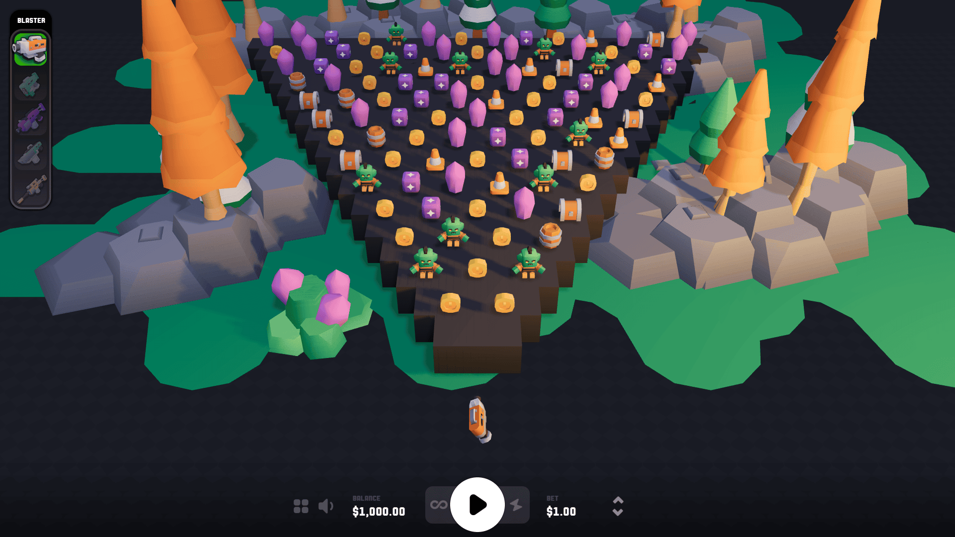 Blast Blitz slot gameplay reels