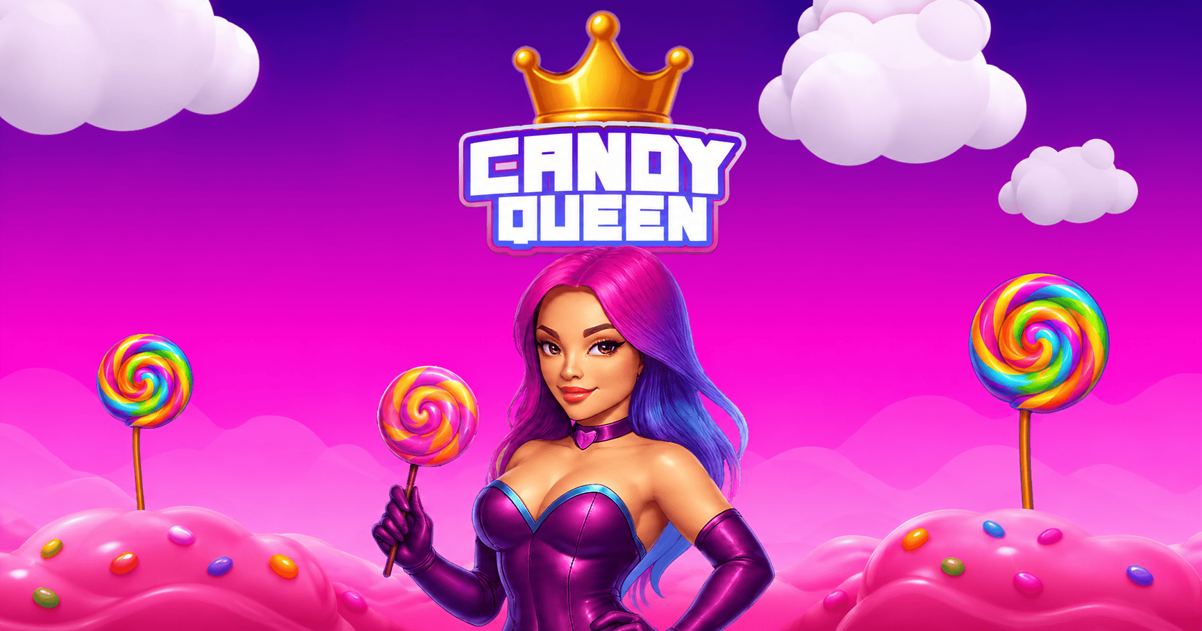 Candy Queen Slot Demo by MadLab Gaming slot cover image