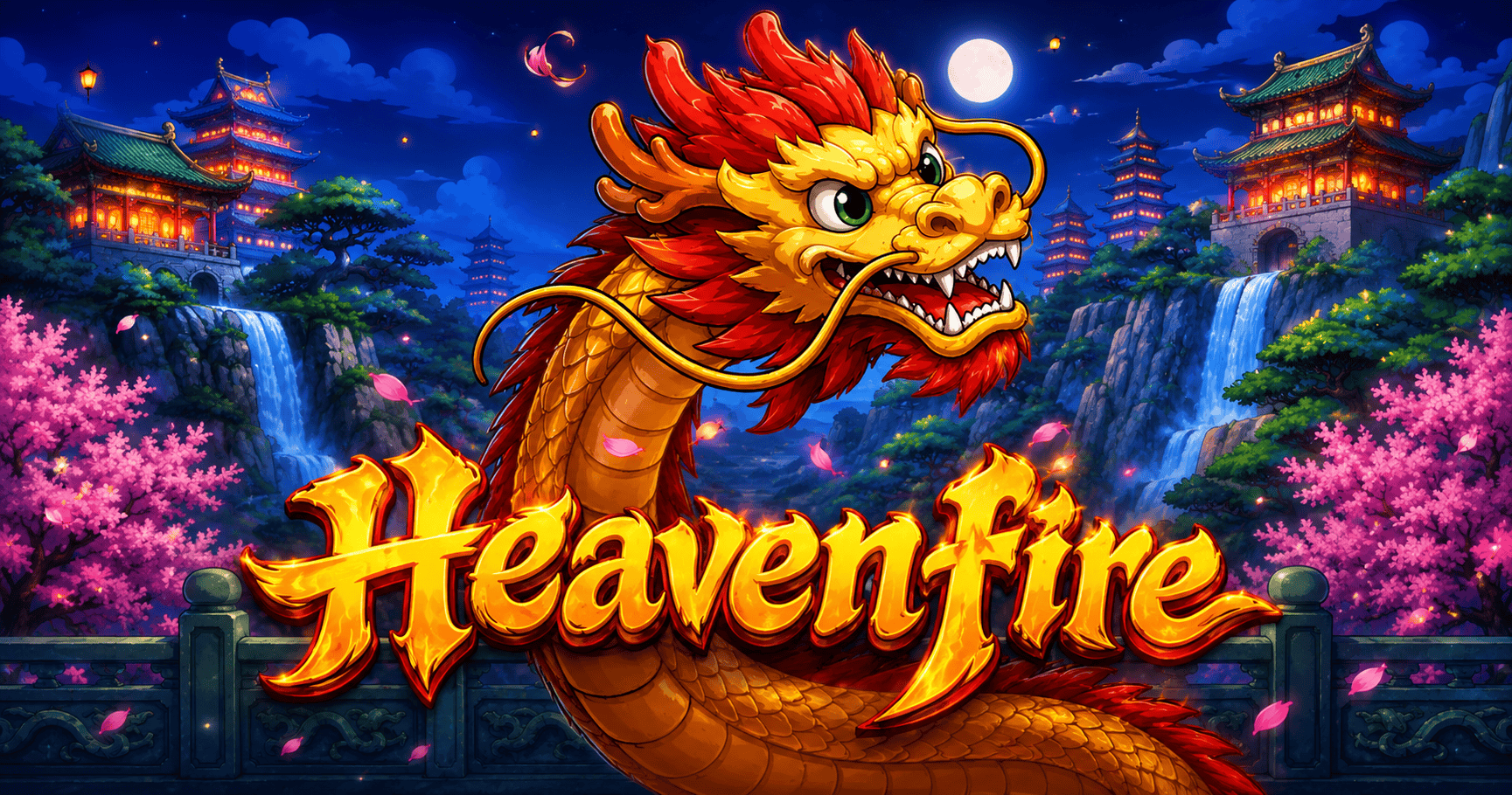 Heavenfire Slot Demo by MadLab Gaming slot cover image