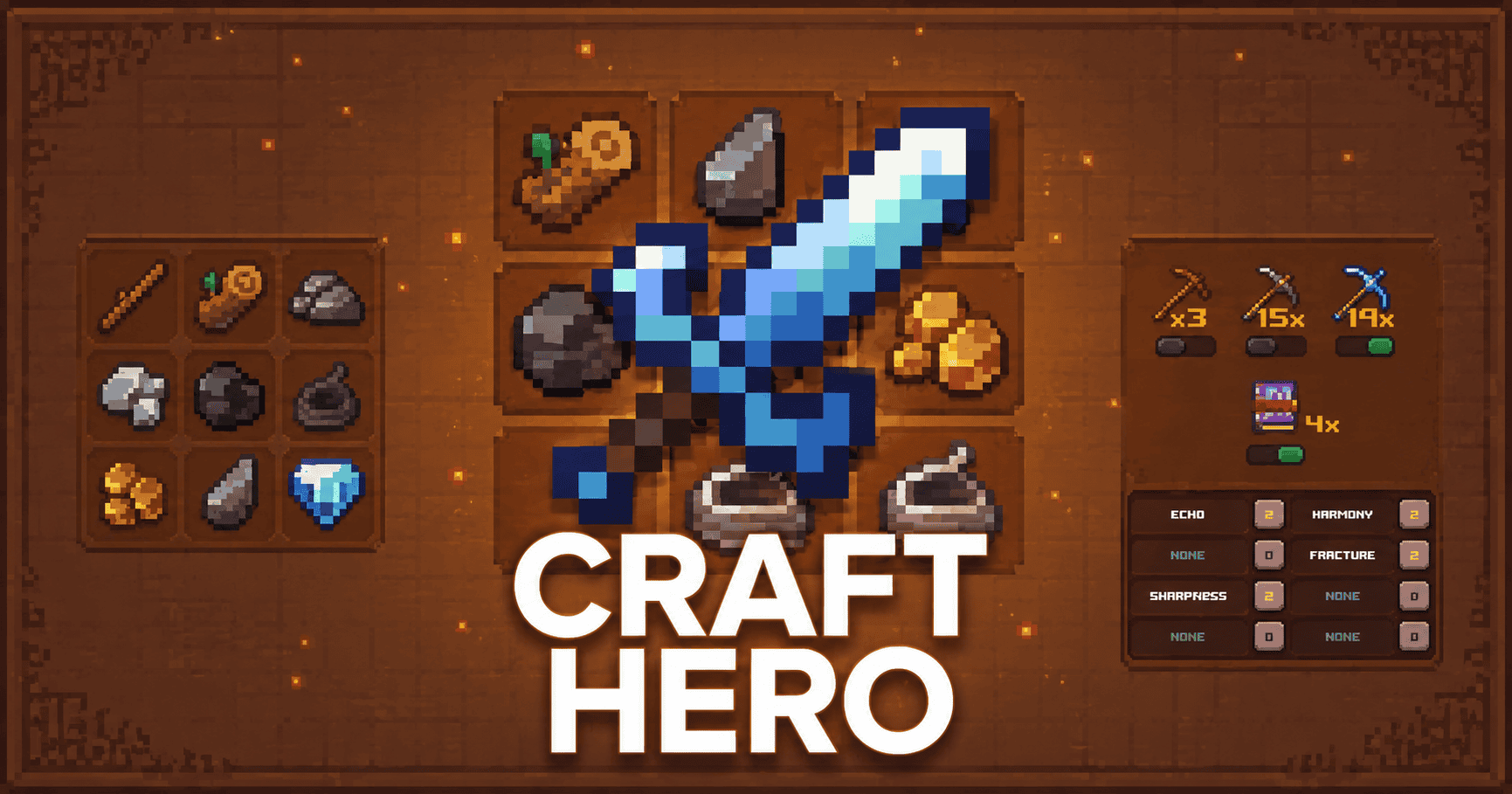 Craft Hero Slot Demo by Ornate Square slot cover image