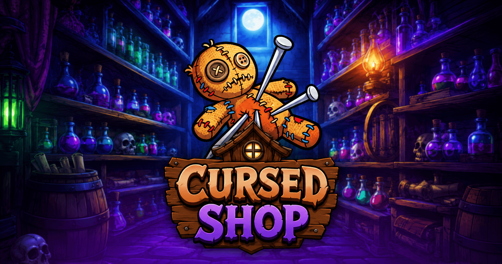 Cursed Shop Slot Demo by Ornate Square slot cover image