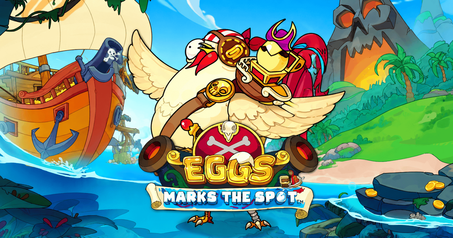 Eggs Marks the Spot Slot Demo by Paperclip Gaming slot cover image