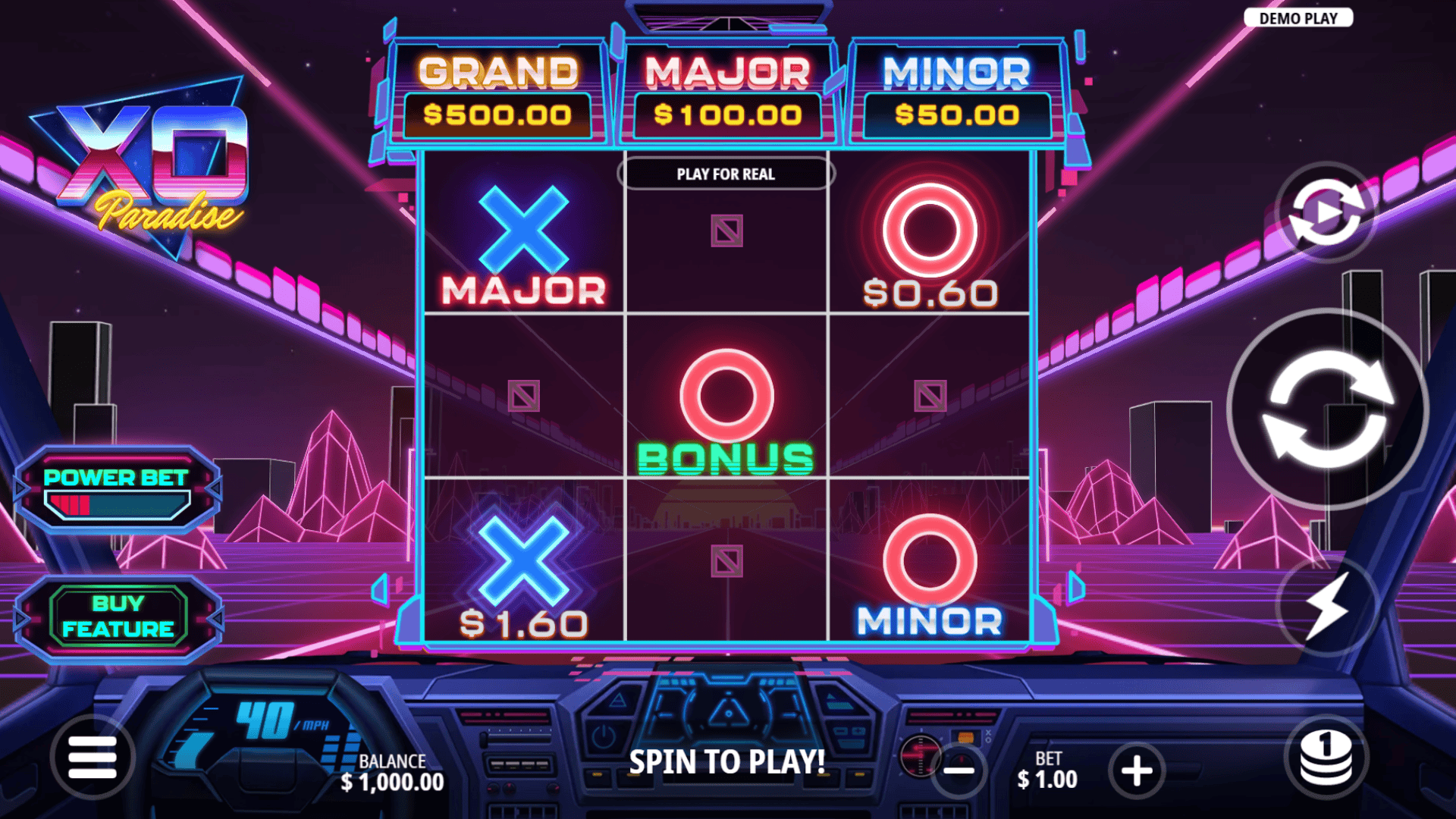 XO Paradise Slot Demo by Playnetic slot cover image