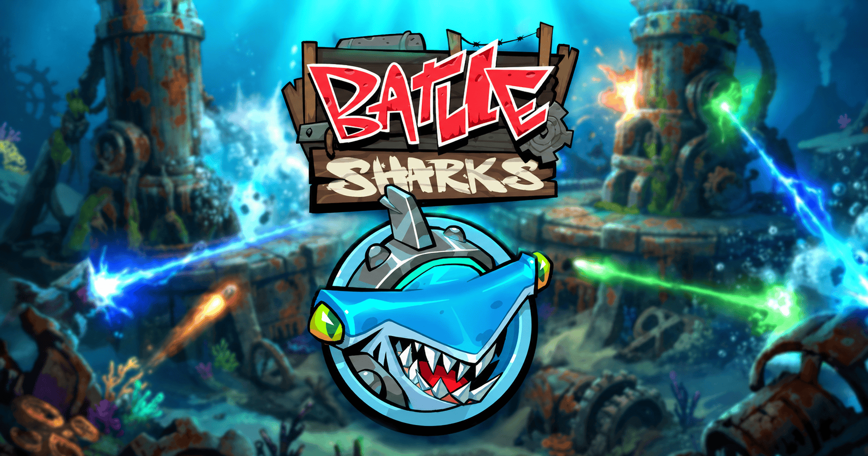 Battle Sharks Slot Demo by Pocket Play slot cover image