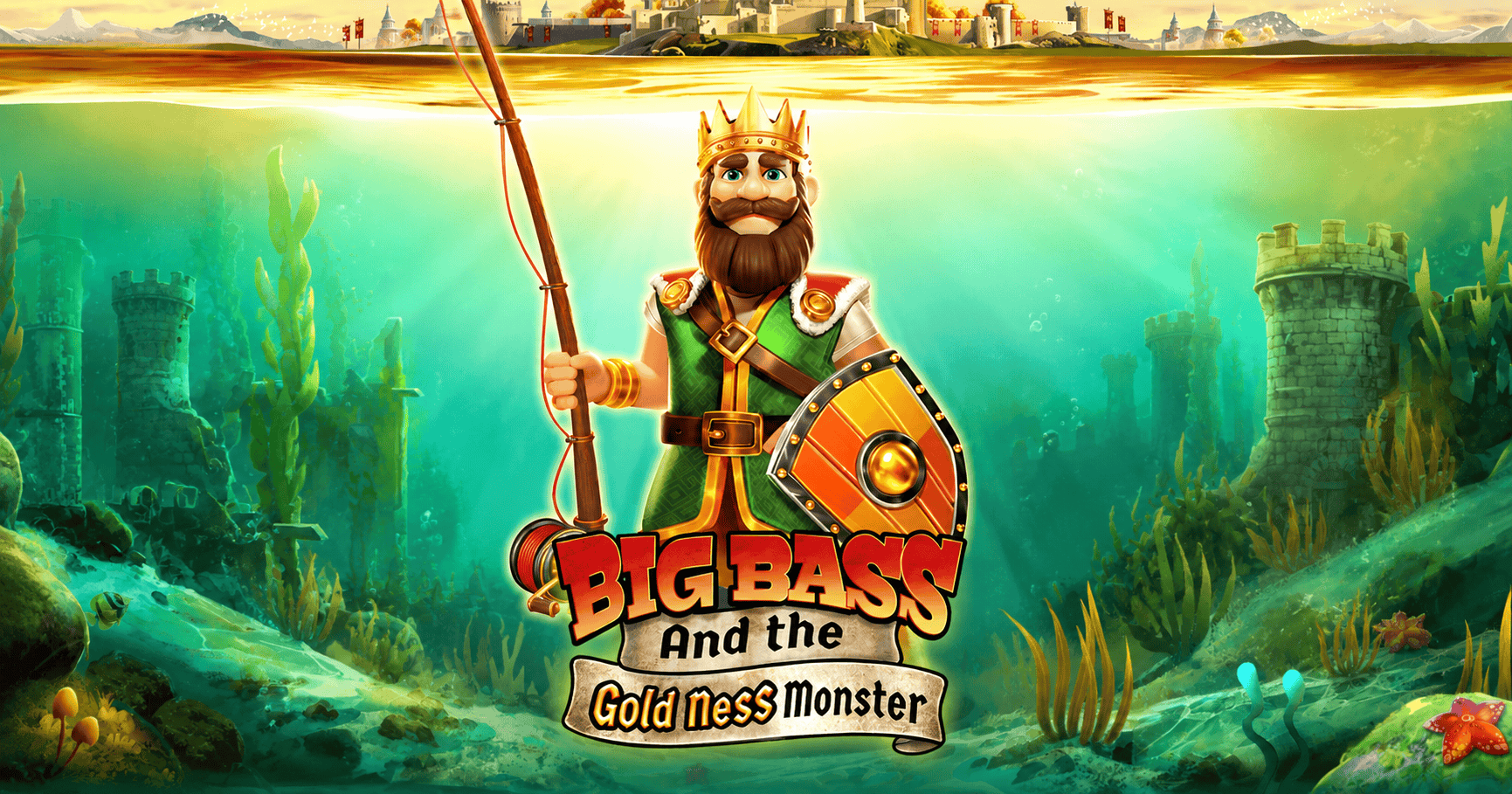 Big Bass and the Gold Ness Monster Slot Demo by Pragmatic Play slot cover image