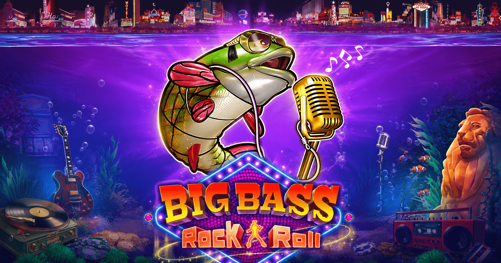 Big Bass Rock and Roll Slot Demo by Pragmatic Play slot cover image
