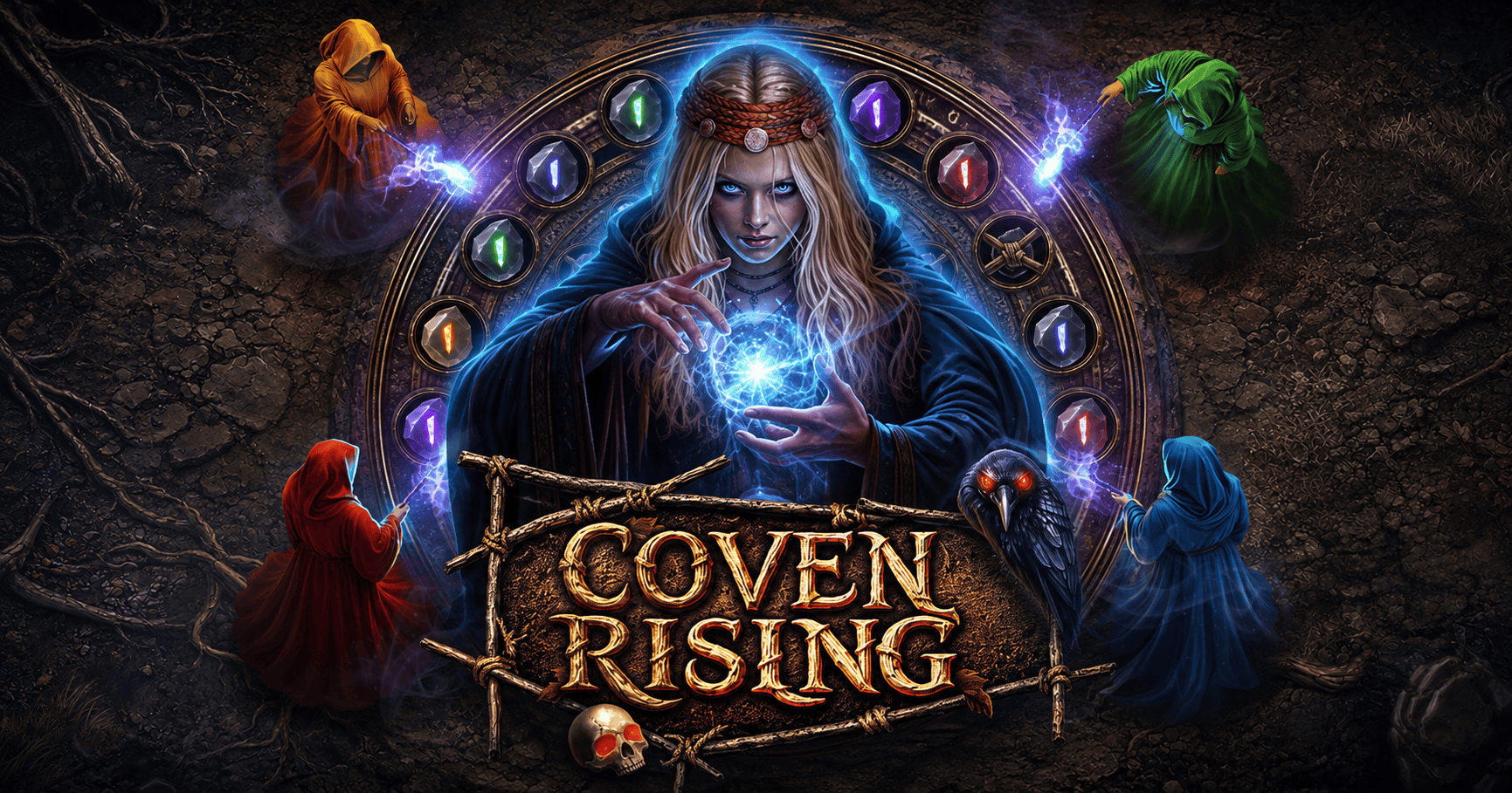 Coven Rising Slot Demo by Pragmatic Play slot cover image