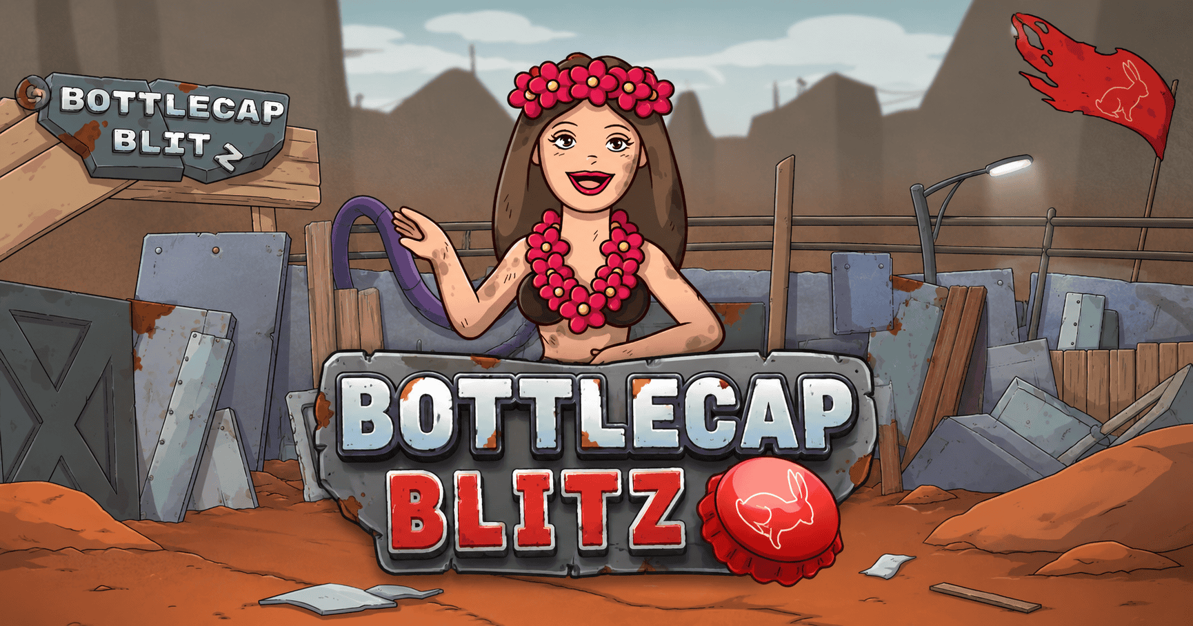 Bottlecap Blitz Slot Demo by Rabbit Gaming slot cover image