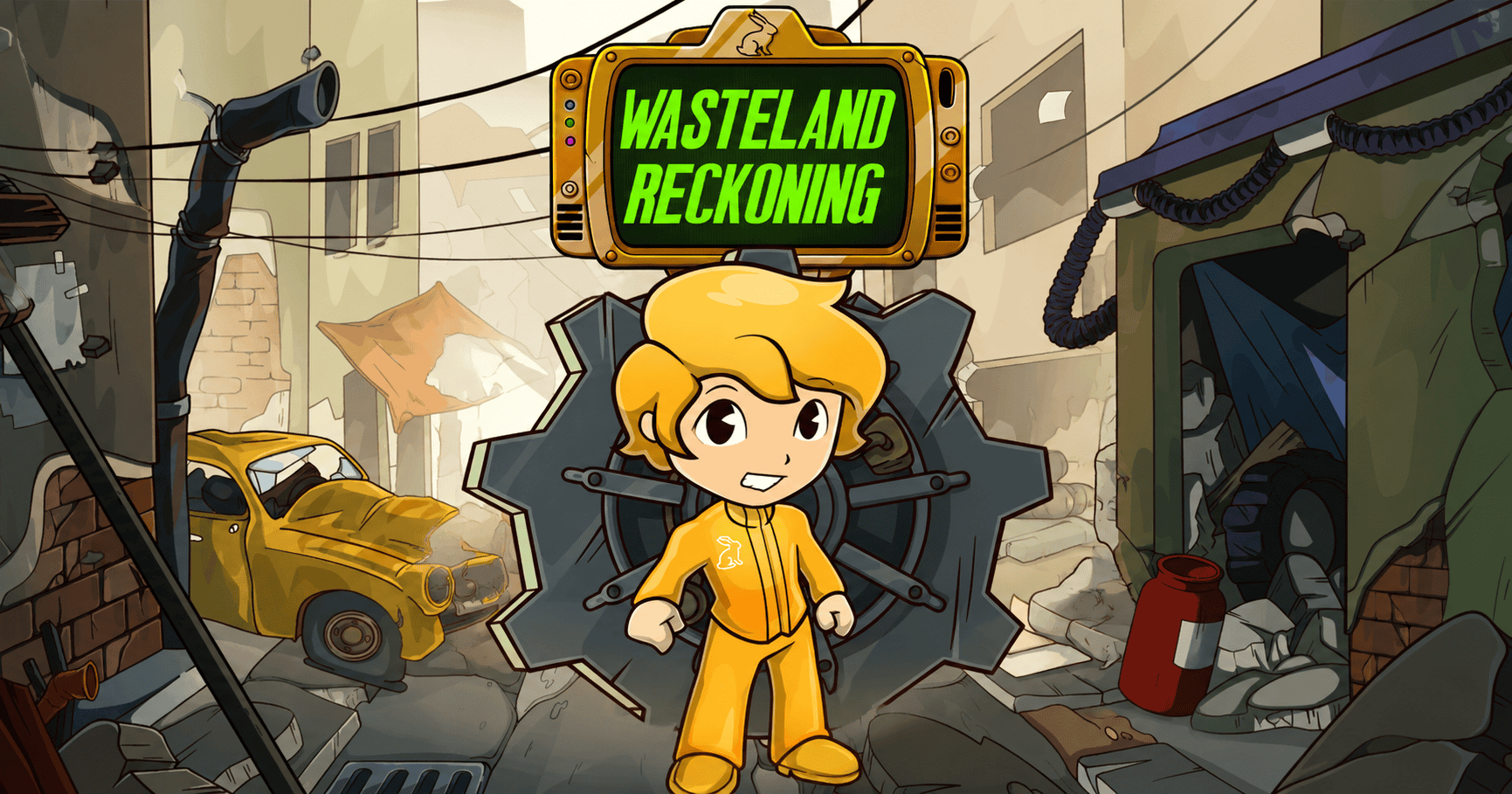 Wasteland Reckoning Slot Demo by Rabbit Gaming slot cover image