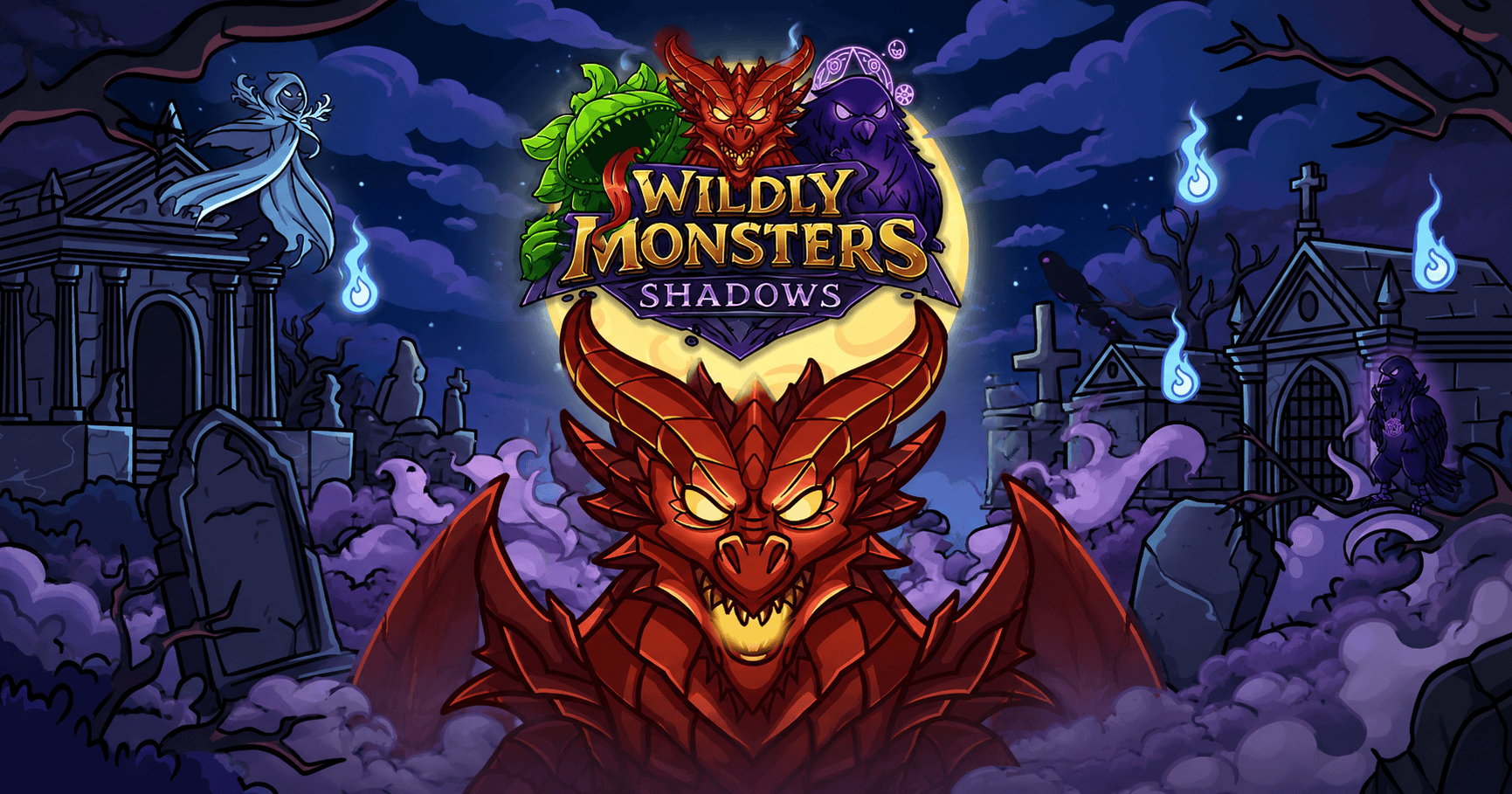 Wildly Monsters: Shadows Slot Demo by Rabbit Gaming slot cover image