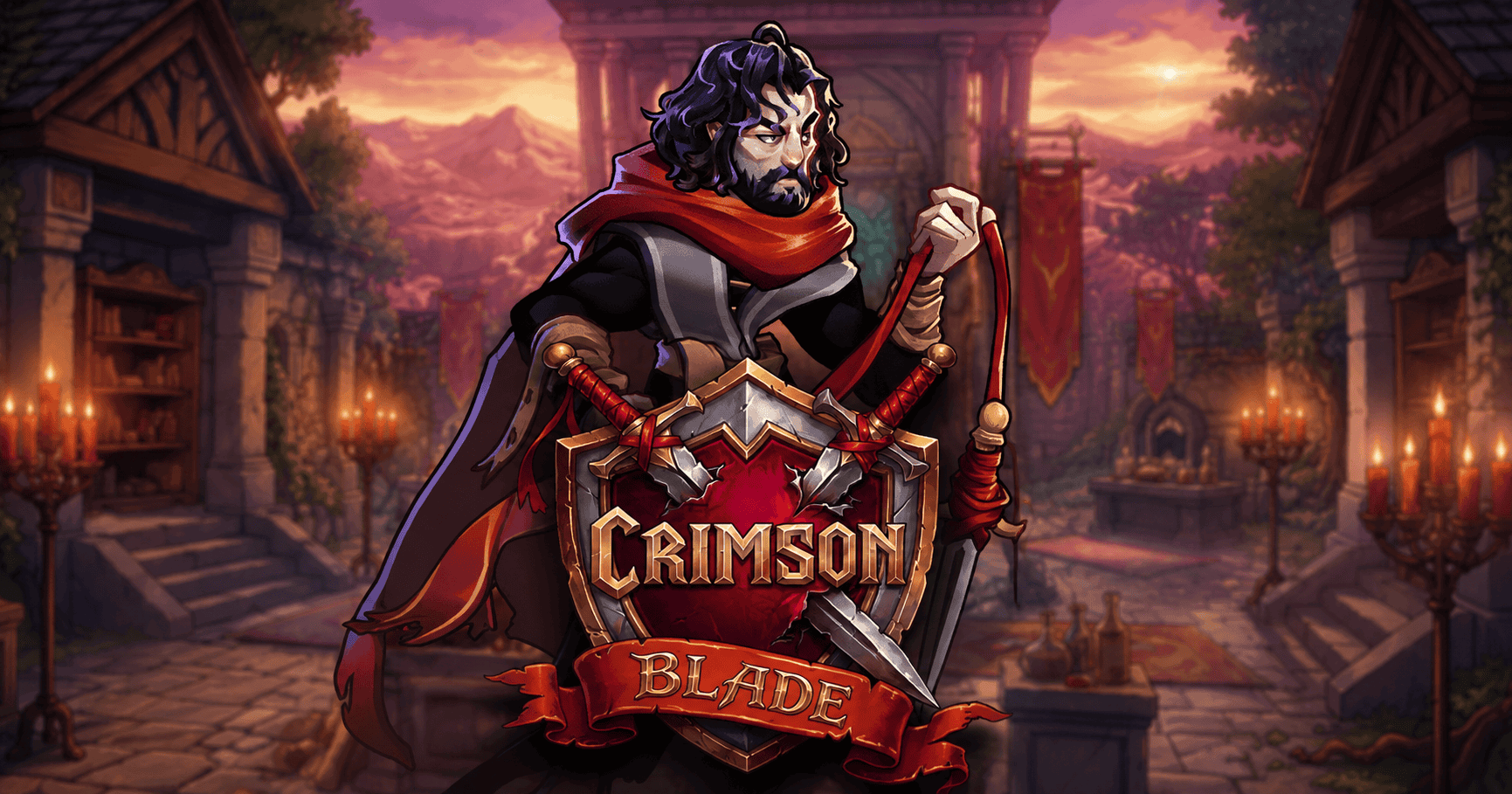Crimson Blade Slot Demo by Shift Gaming slot cover image