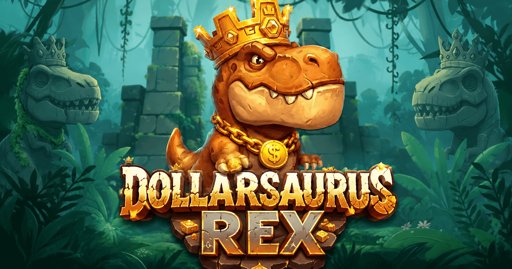 Dollarsaurus Rex Slot Demo by Sidequest Studios slot cover image