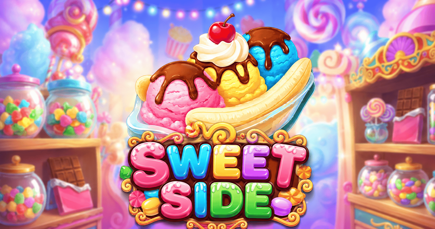 Sweet Side Slot Demo by Sidequest Studios slot cover image
