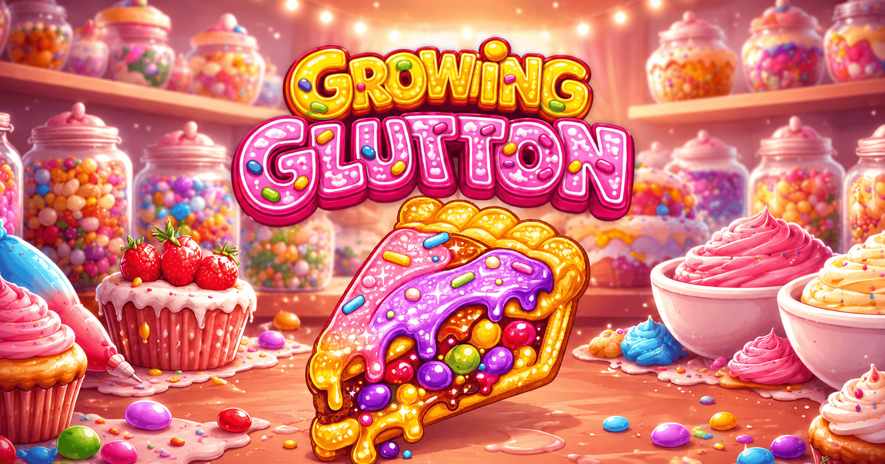 Growing Glutton Slot Demo by Spinova slot cover image