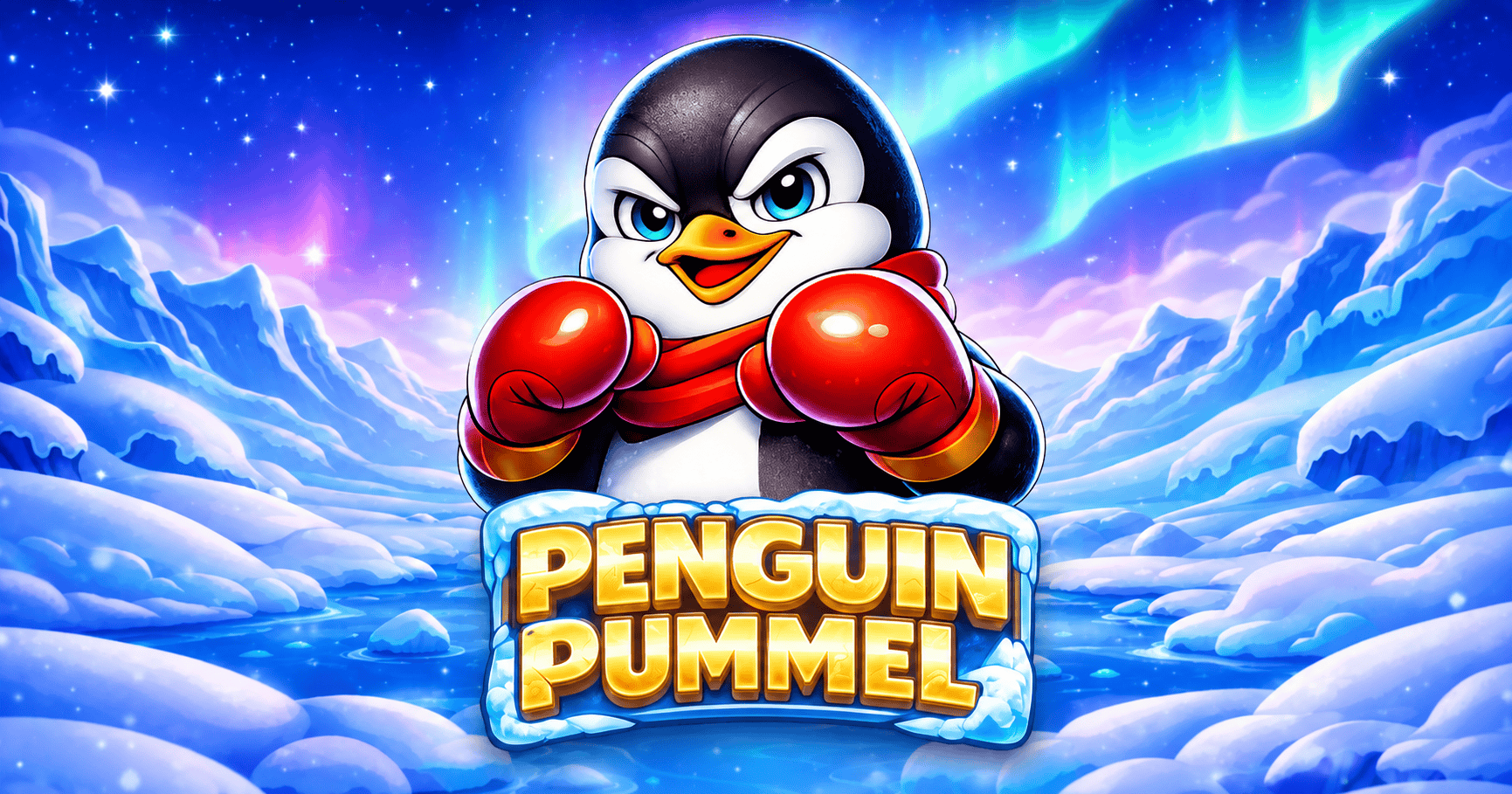 Penguin Pummel Slot Demo by Spinova slot cover image