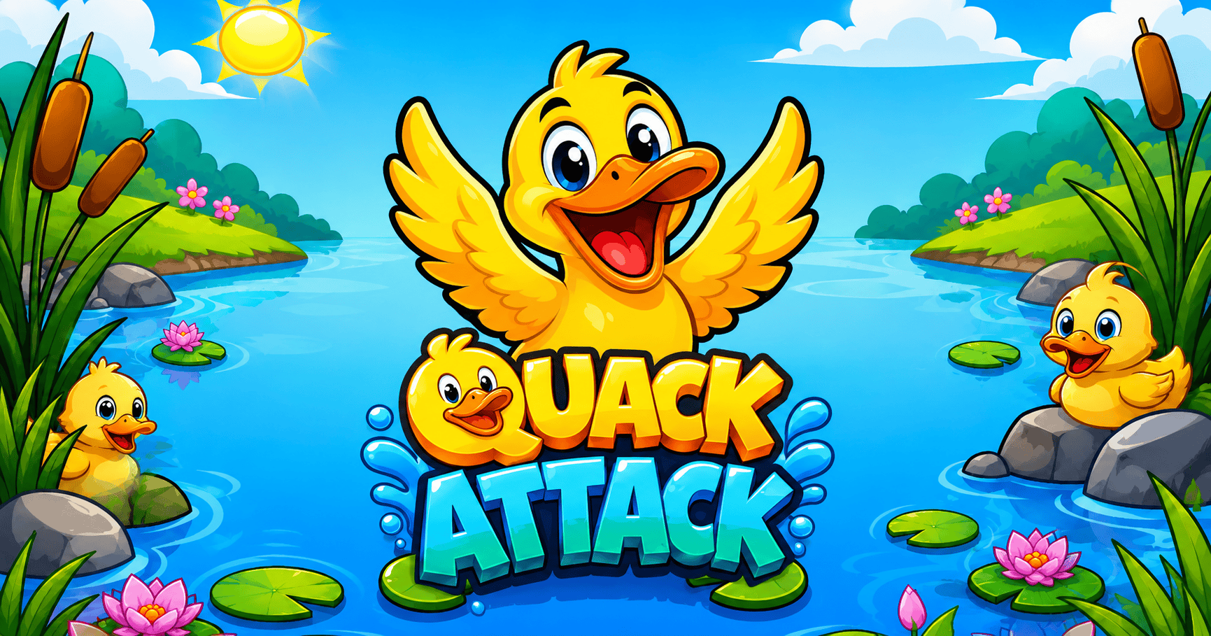 Quack Attack Slot Demo by Spinova slot cover image