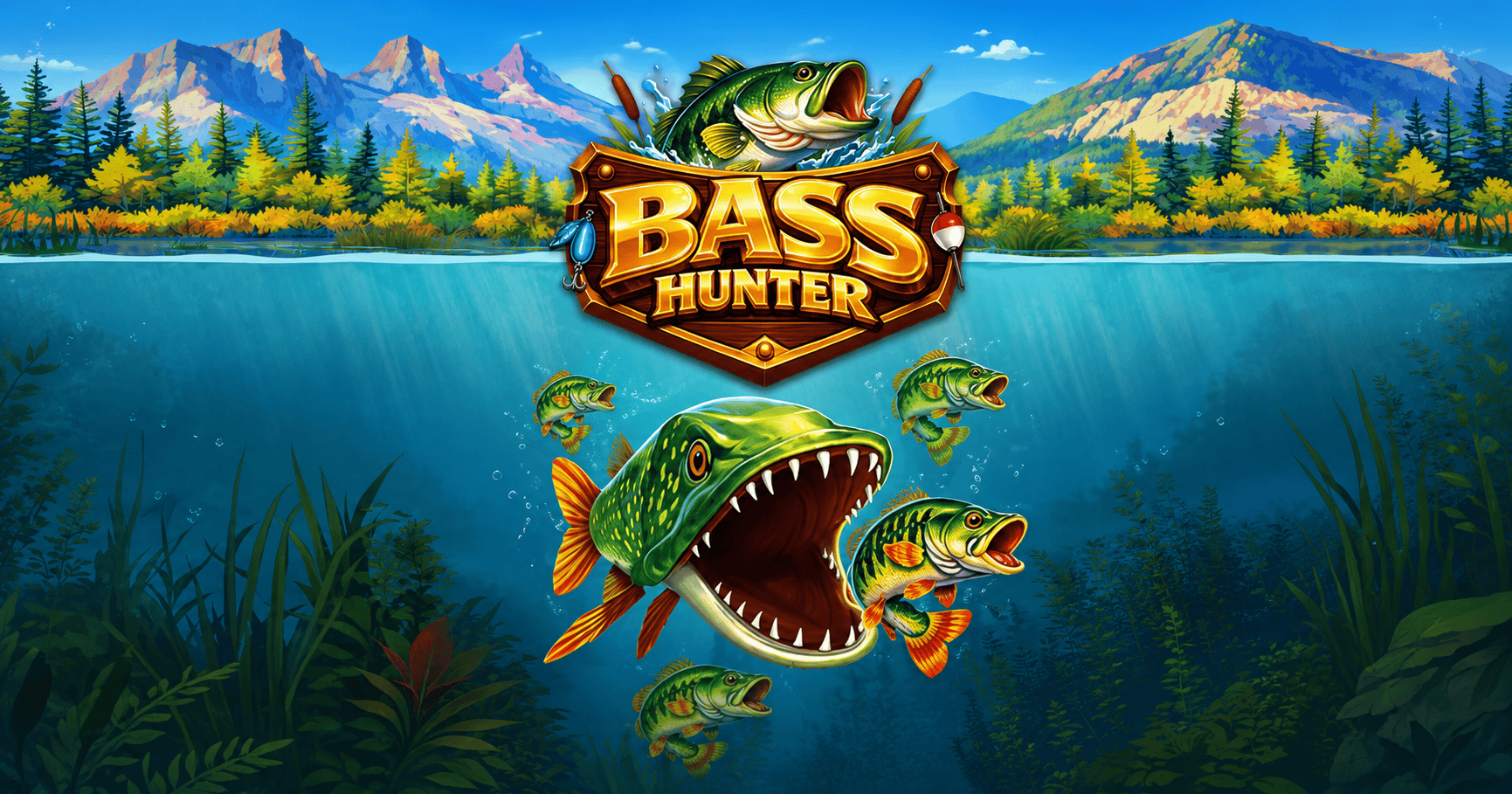 Bass Hunter Slot Demo by Thunderkick slot cover image