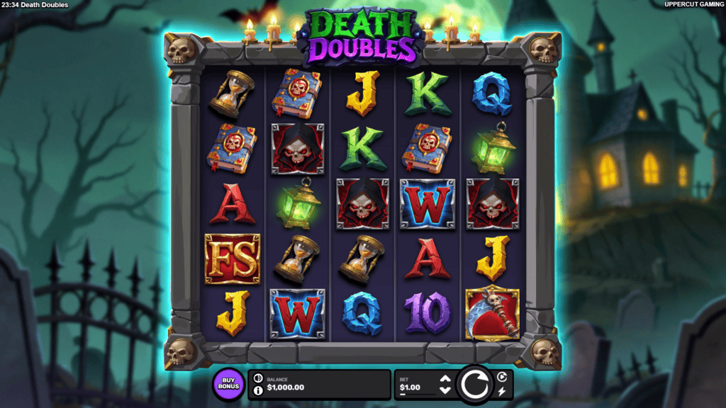 Uppercut death doubles slot game preview