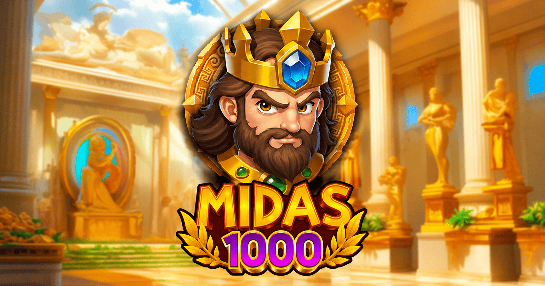 Midas 1000 Slot Demo by Uppercut Gaming slot cover image