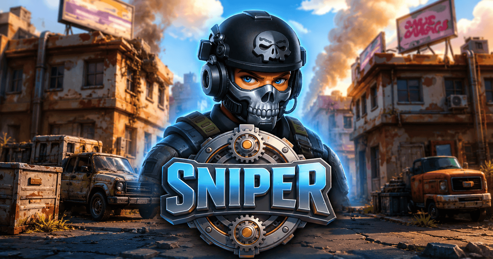 Sniper Slot Demo by Uppercut Gaming slot cover image