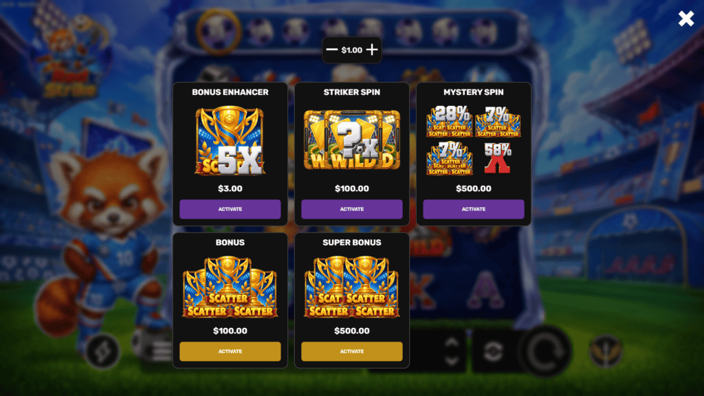 Valkyrie red strike bonus buy