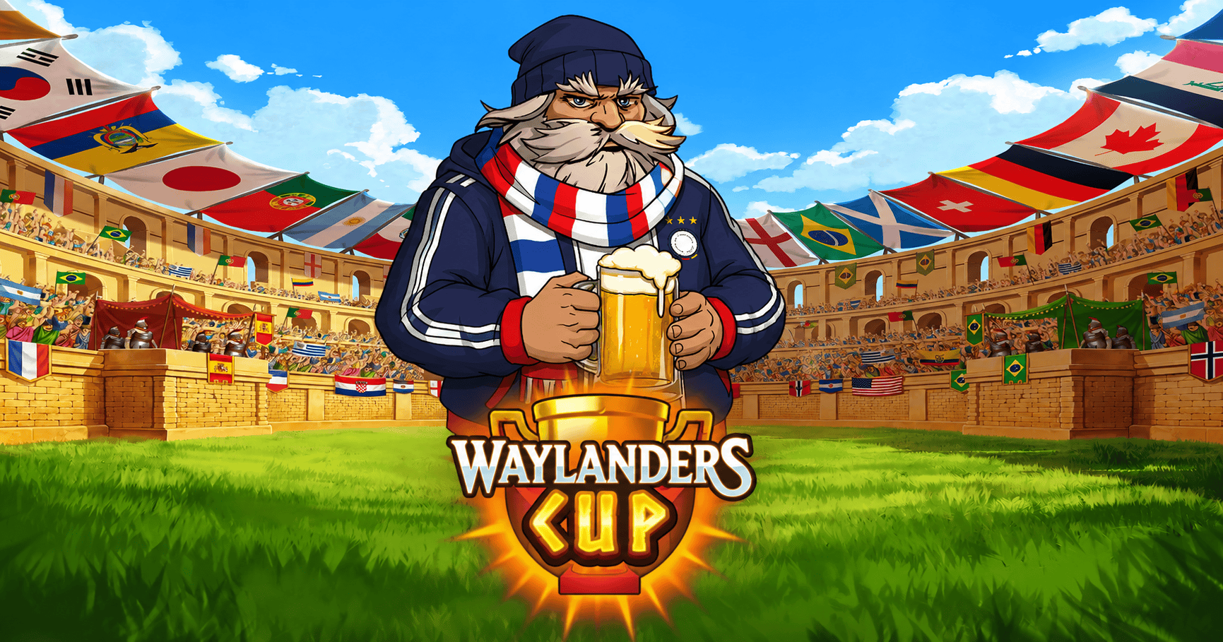Waylanders Cup Slot Demo by Valkyrie slot cover image