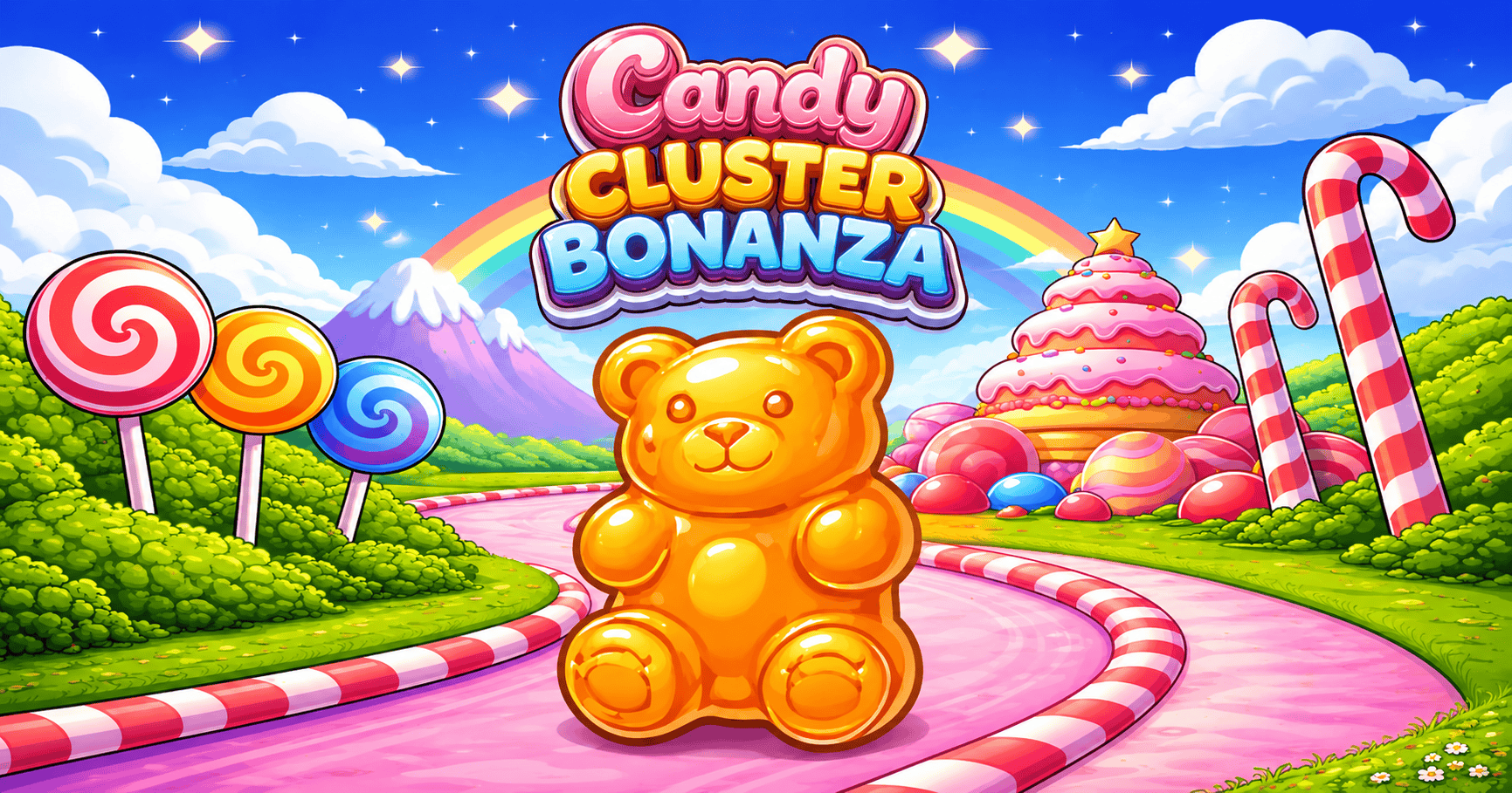 Candy Cluster Bonanza Slot Demo by Zeroedge Studios slot cover image