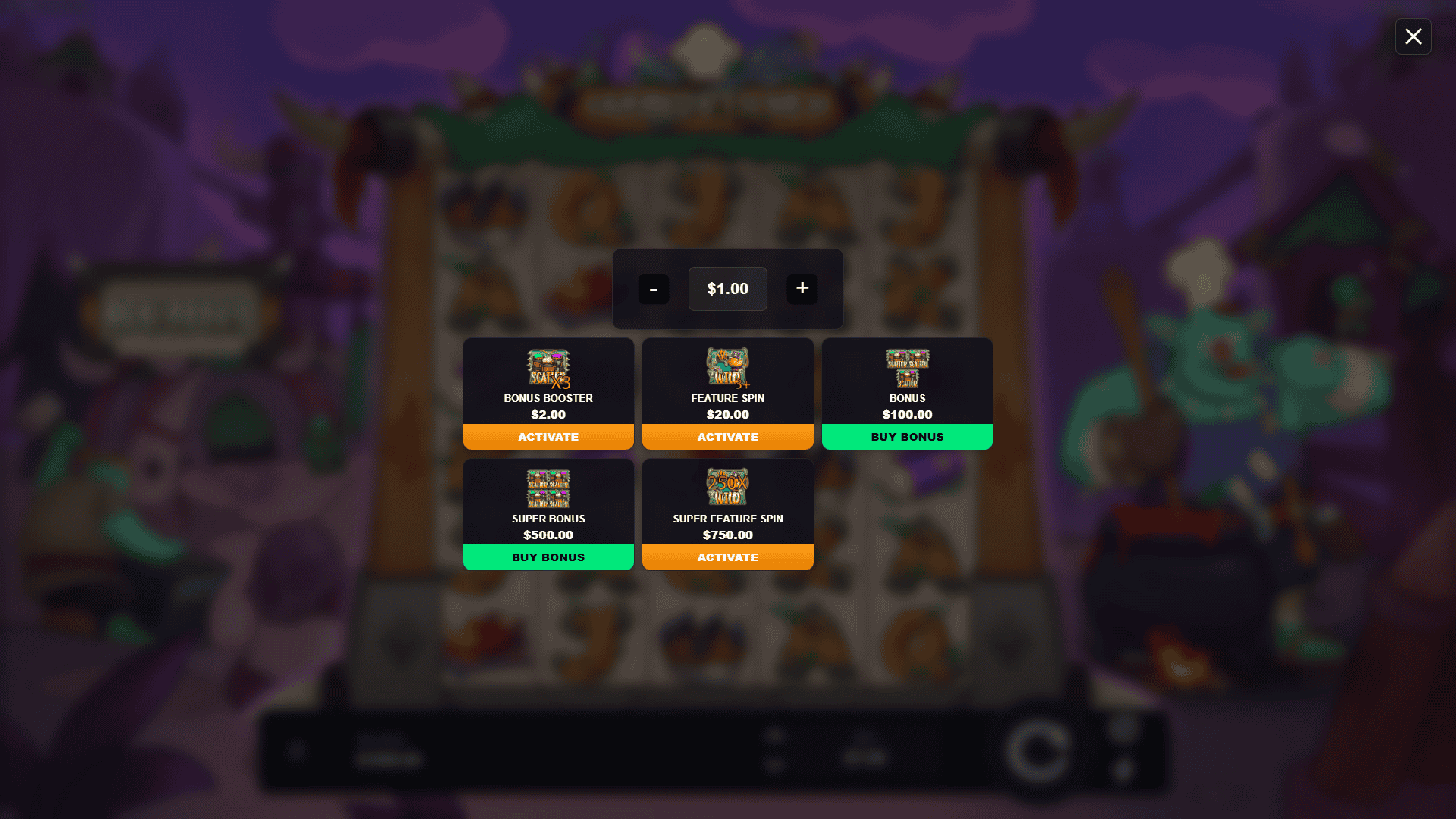 Grubs Kitchen bonus buy menu
