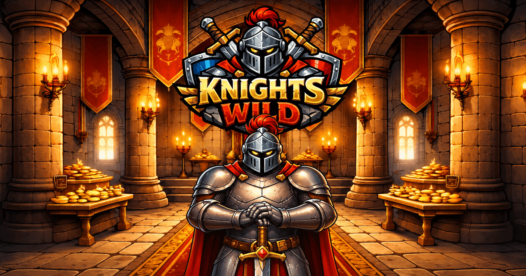 Knights Wild Slot Demo by Zeroedge Studios slot cover image