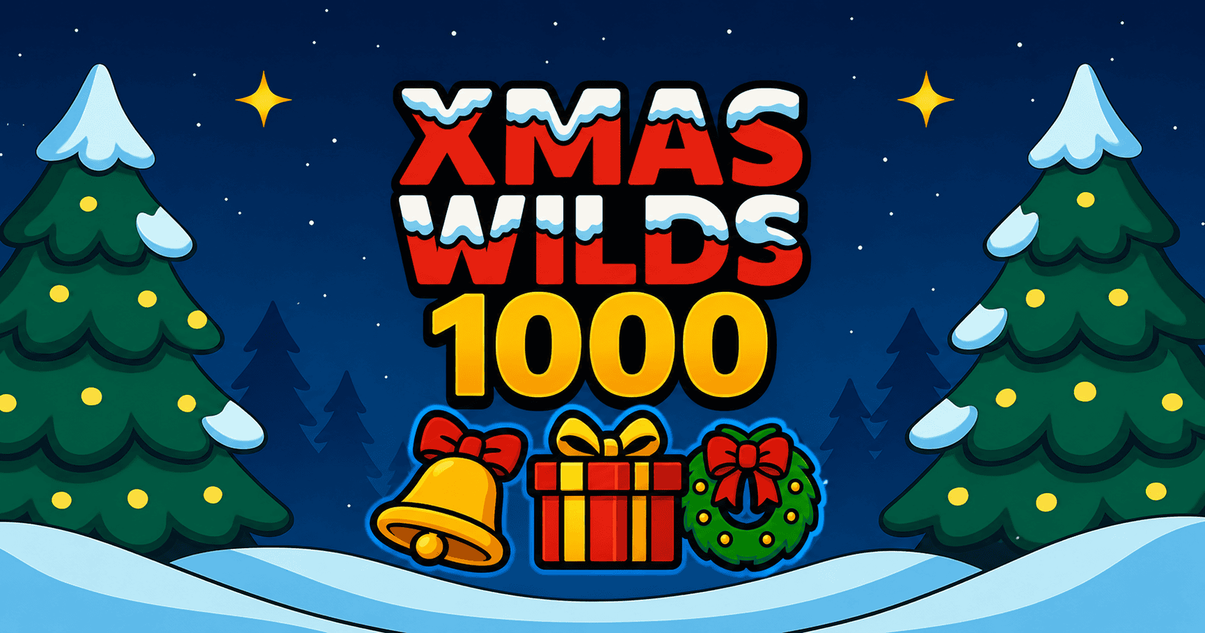 Xmas Wilds 1000 Slot Demo by Zeroedge Studios slot cover image