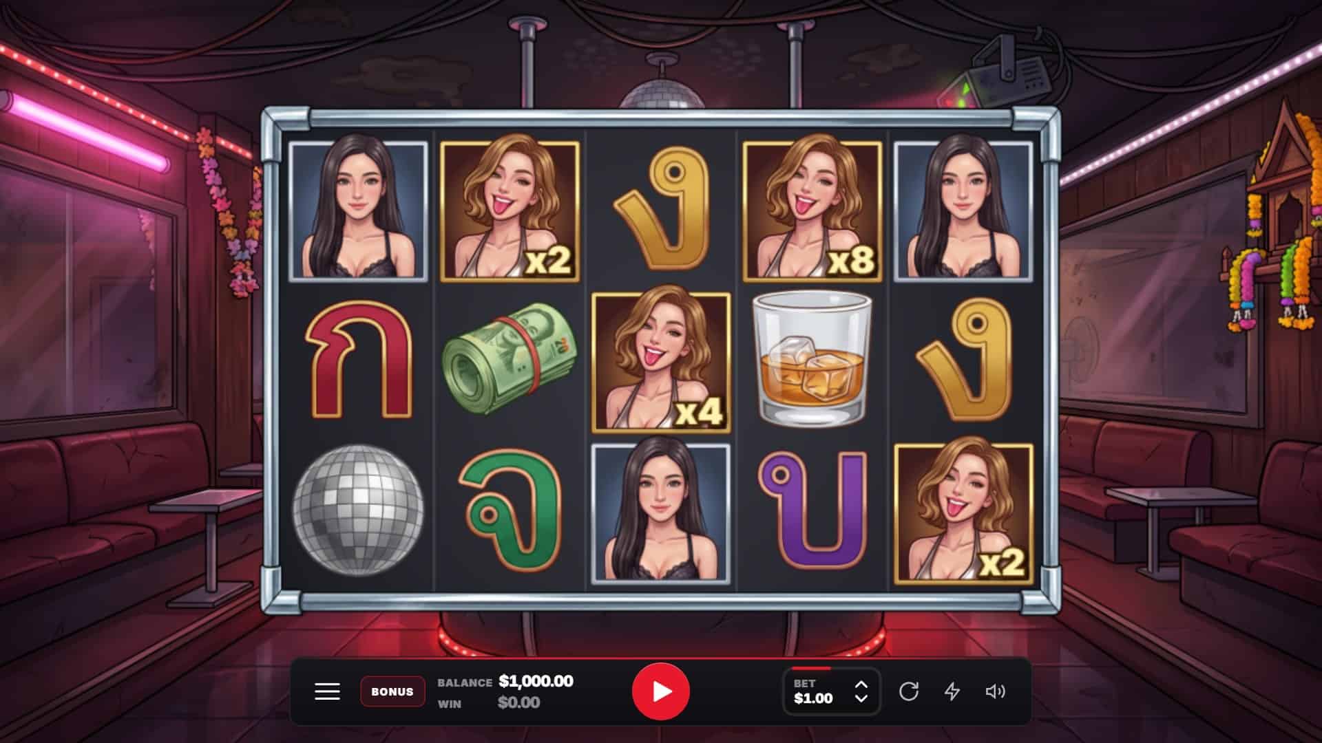 Soi Cowboy slot gameplay reels