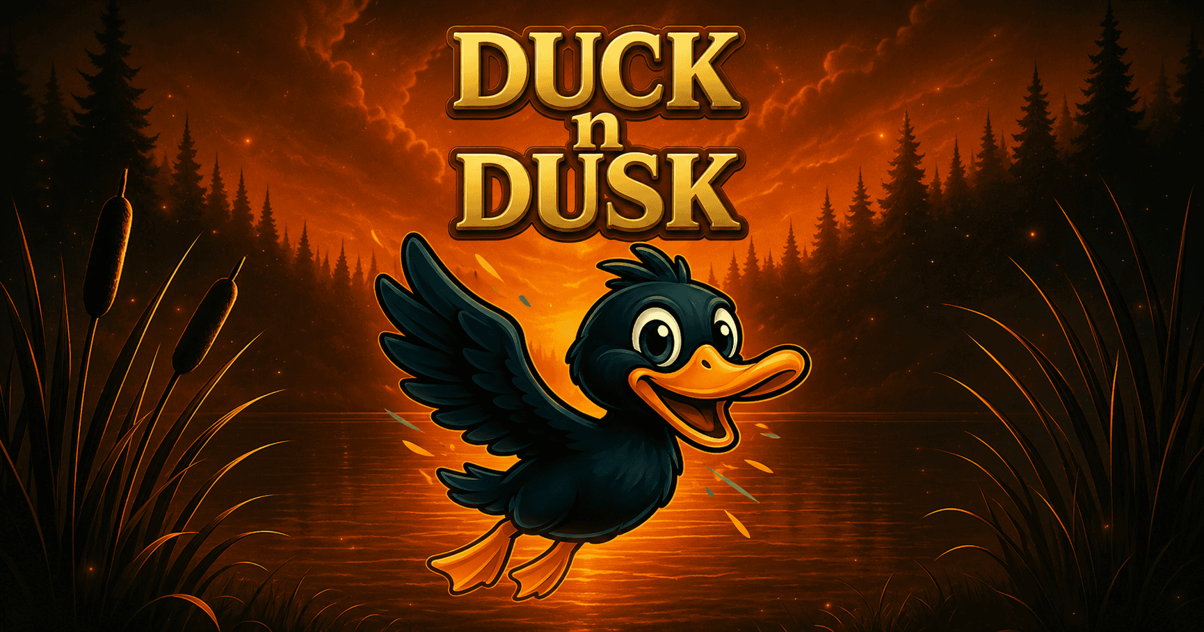 Duck N Dusk Slot Demo by 1000 Lakes Studios slot cover image