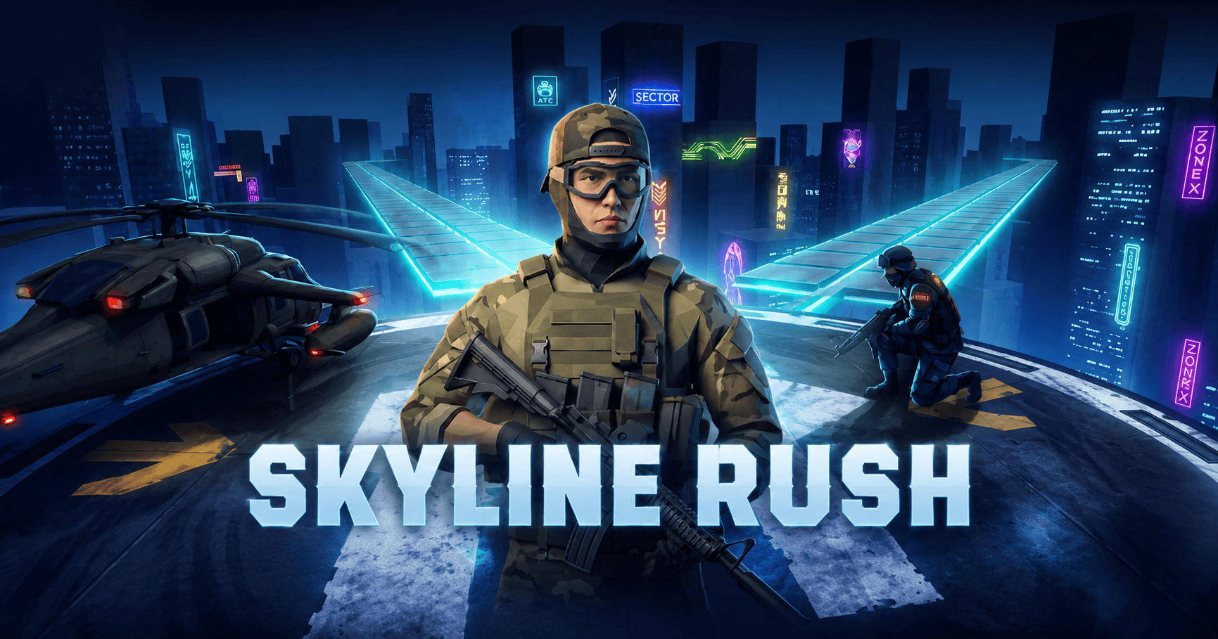 Skyline Rush Slot Demo by 1000 Lakes Studios slot cover image