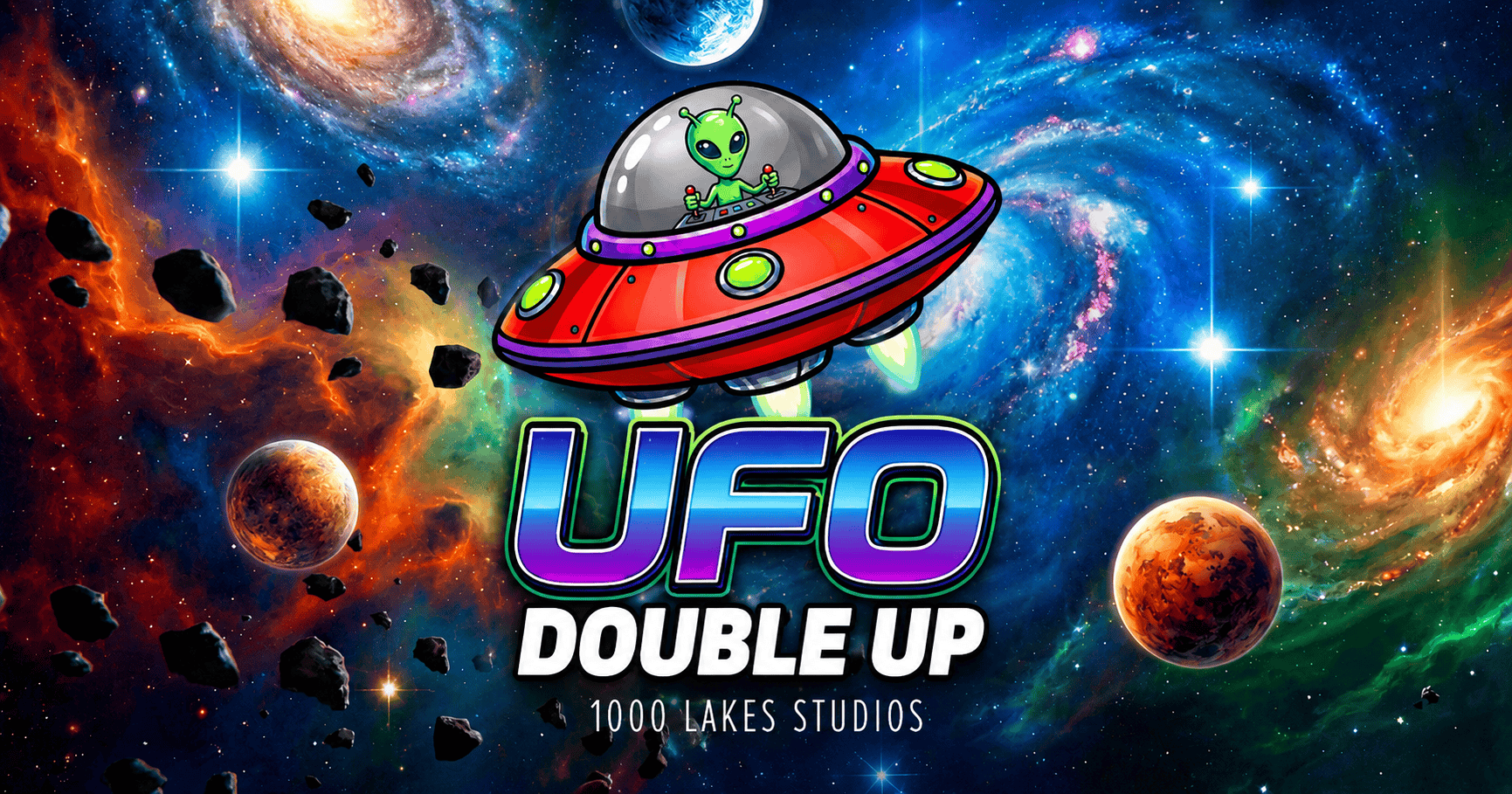 UFO – Double Up! Slot Demo by 1000 Lakes Studios slot cover image