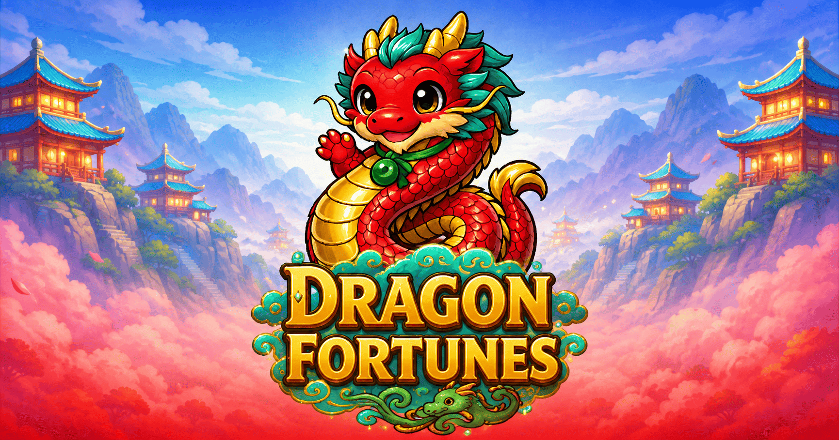Dragon Fortunes Slot Demo by 111 Light Productions slot cover image