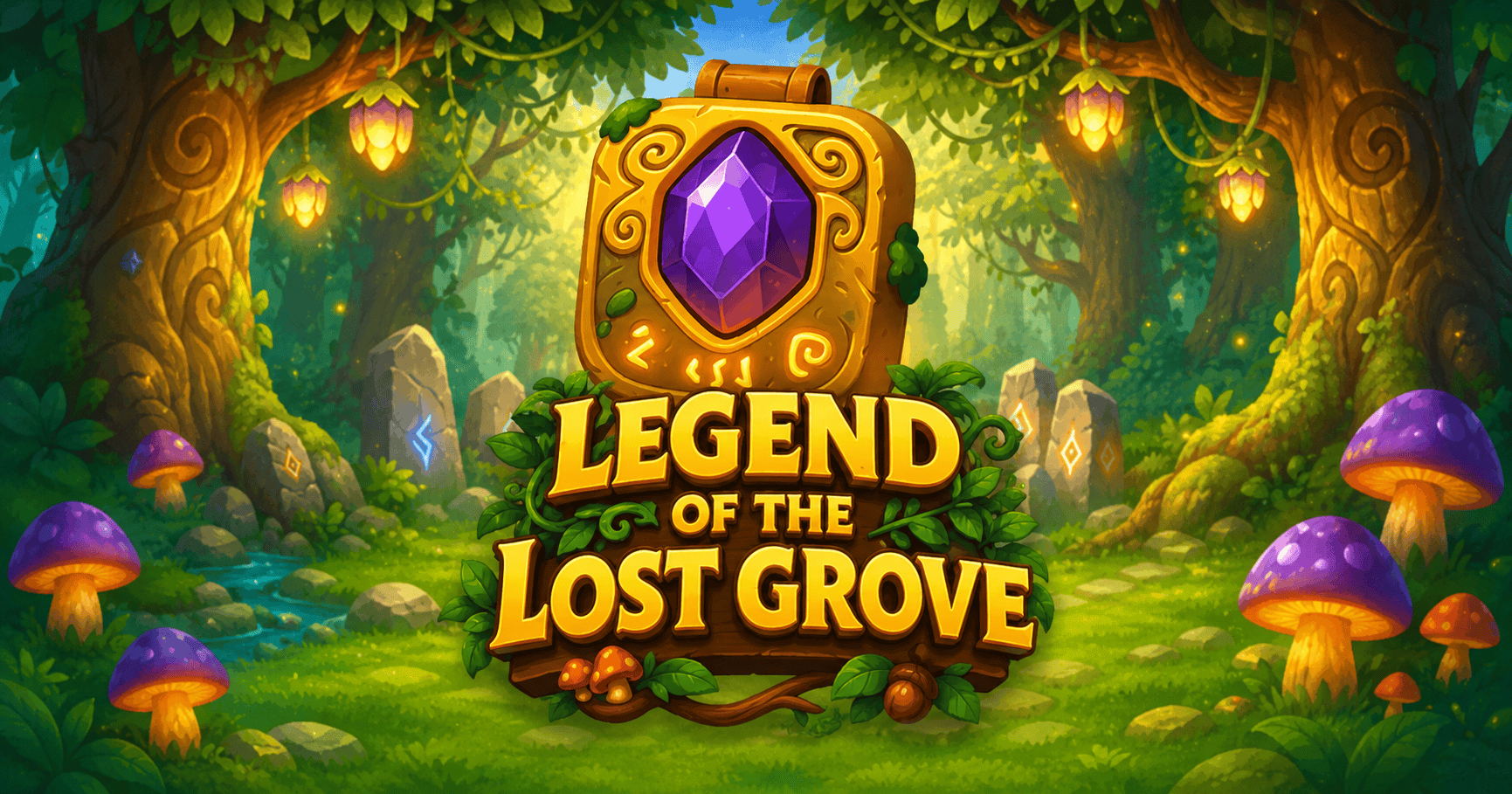 Legends of the Lost Grove Slot Demo by 111 Light Productions slot cover image