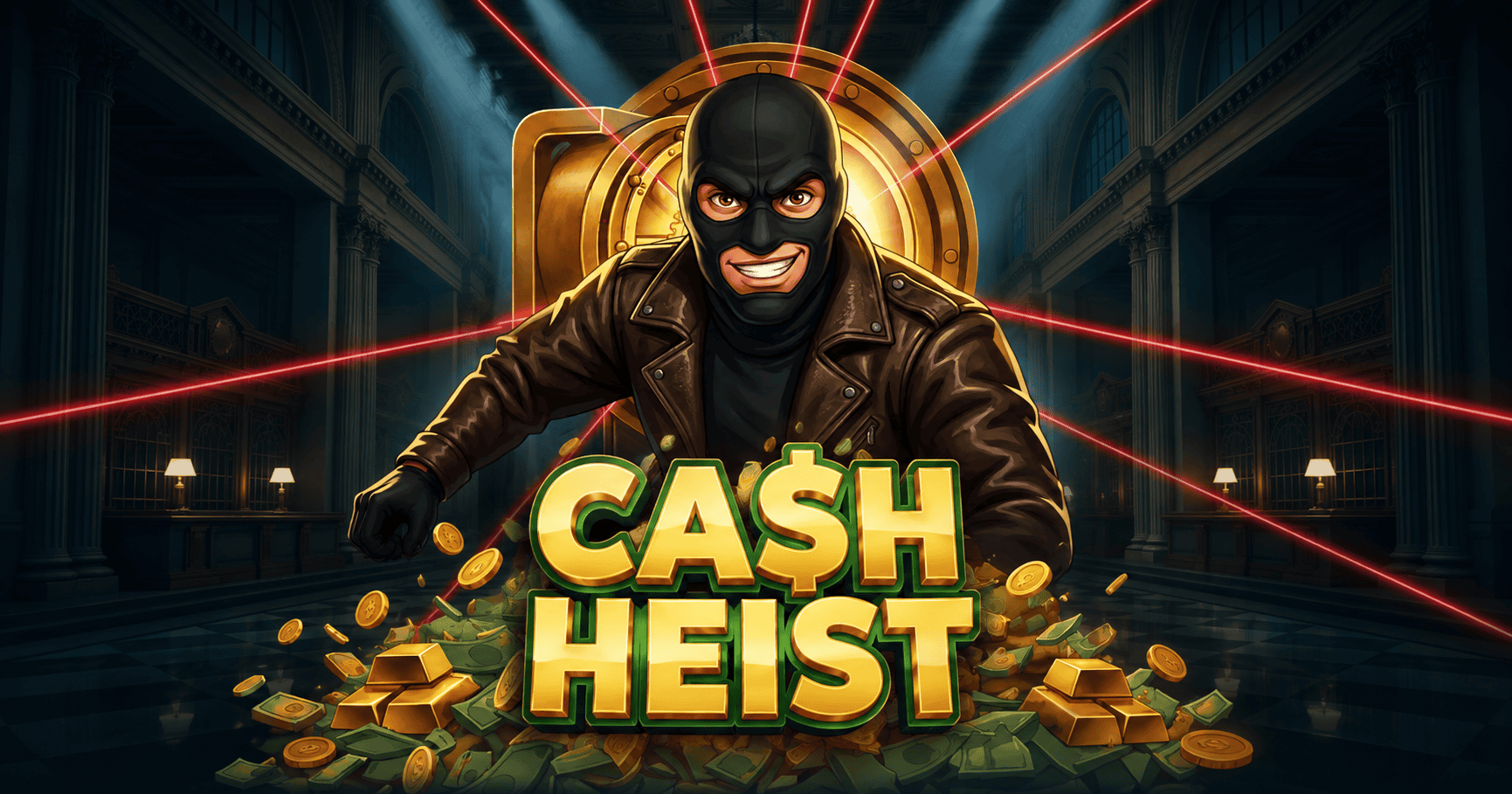 Cash Heist Slot Demo by 1789 Studios slot cover image