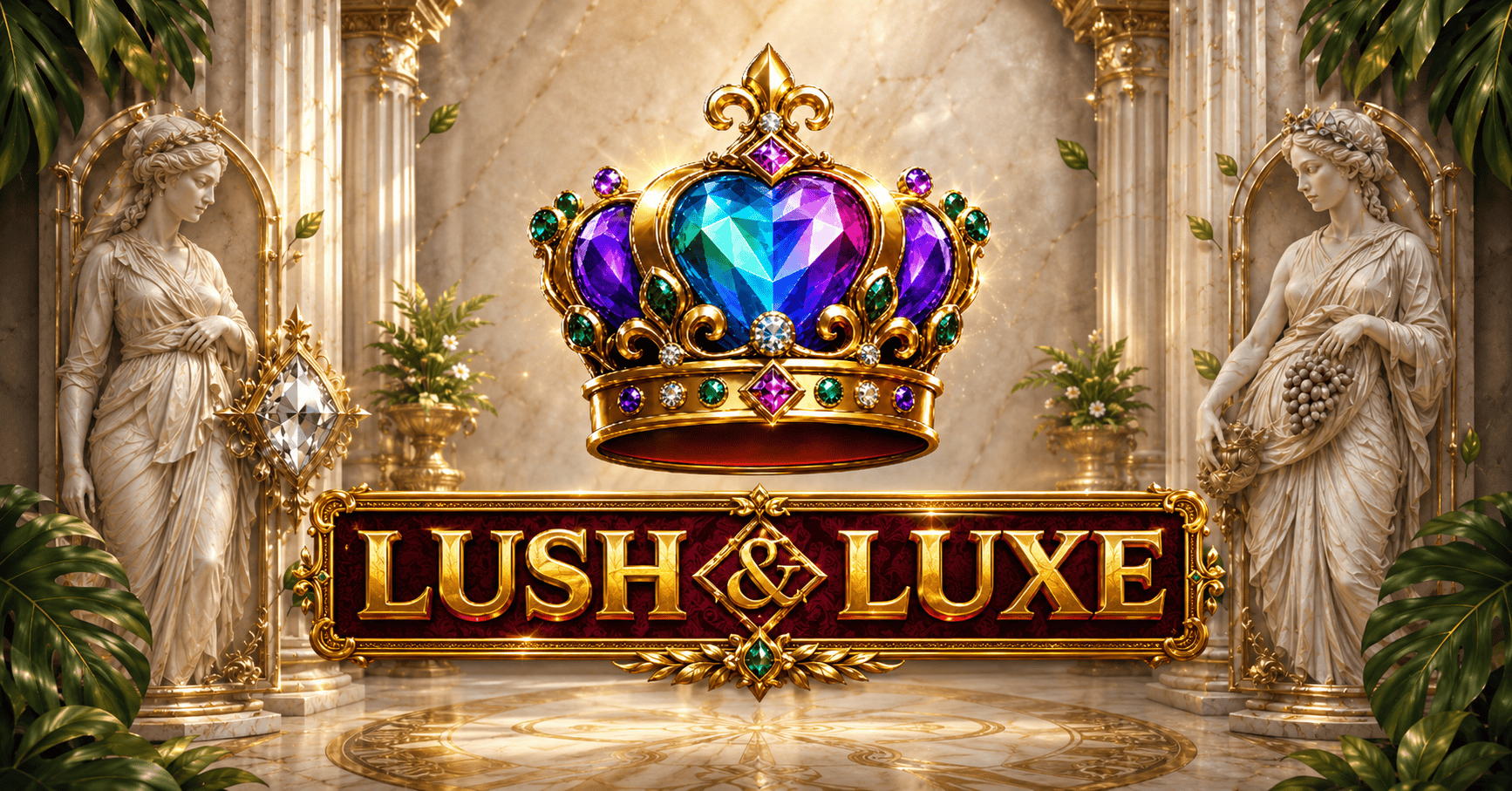 Lush N Luxe Slot Demo by 1 Ace Studios slot cover image
