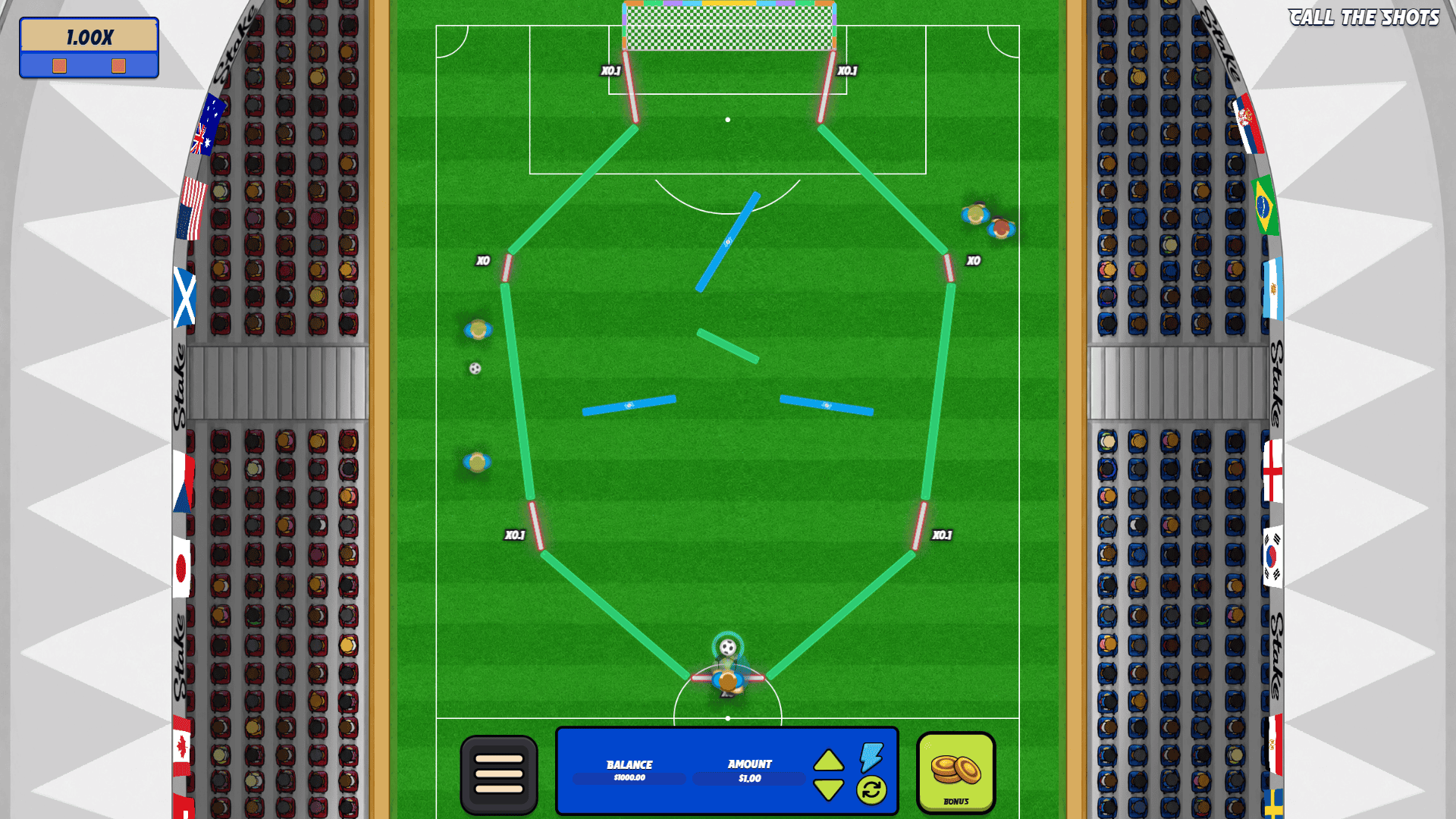 Call The Shots slot gameplay reels