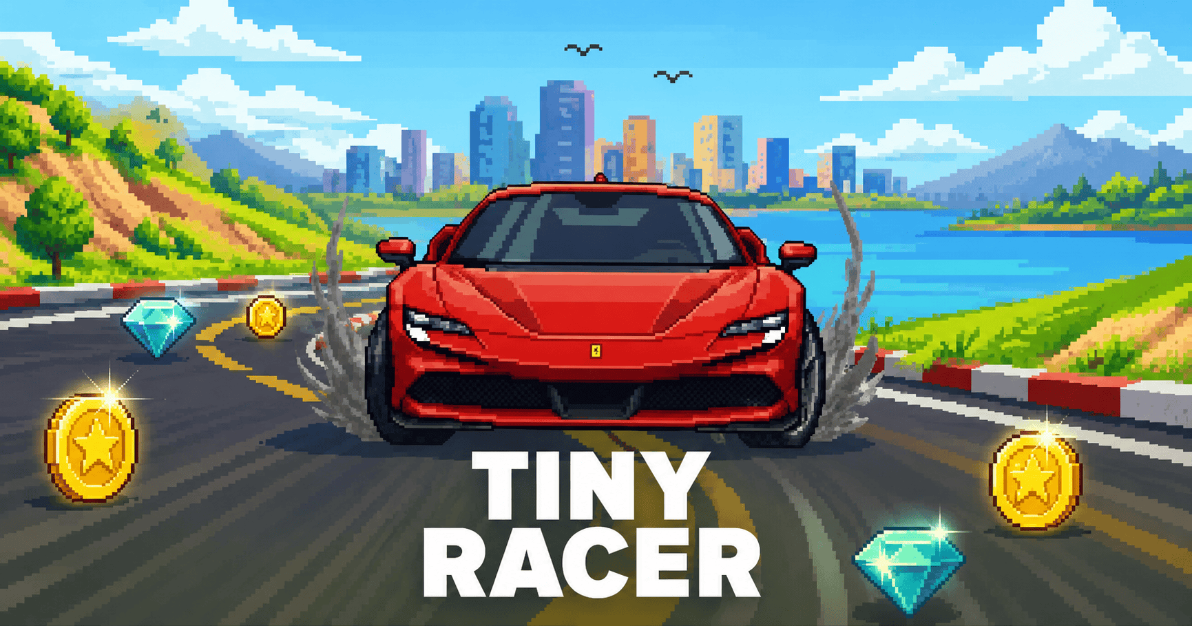Tiny Racer Slot Demo by 2ndfloor Labs slot cover image