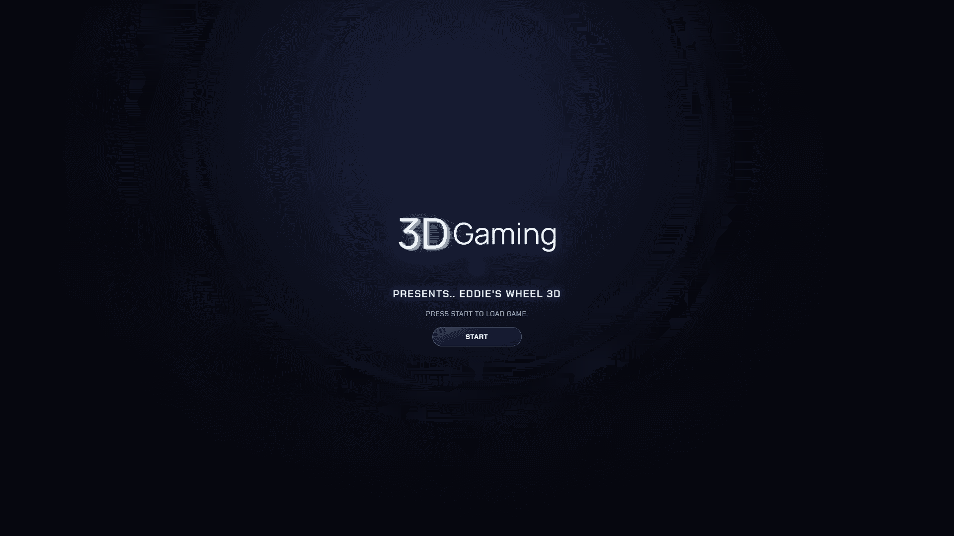 Eddies Wheel 3D slot intro screen