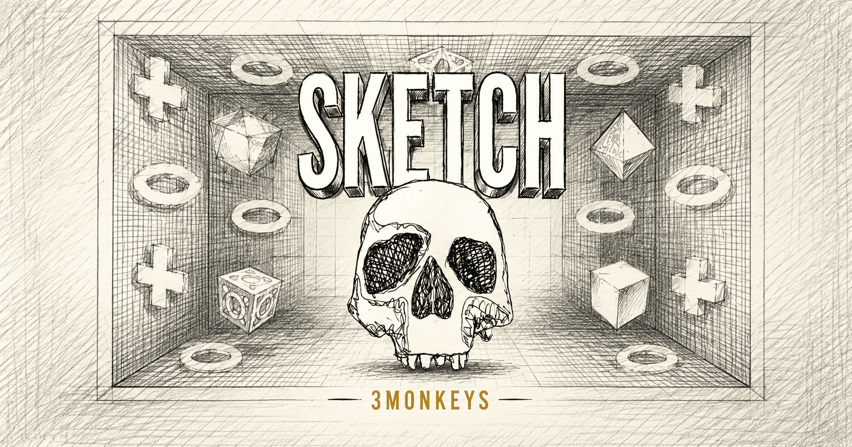 Sketch Cluster Pays Slot Demo by 3monkeys slot cover image