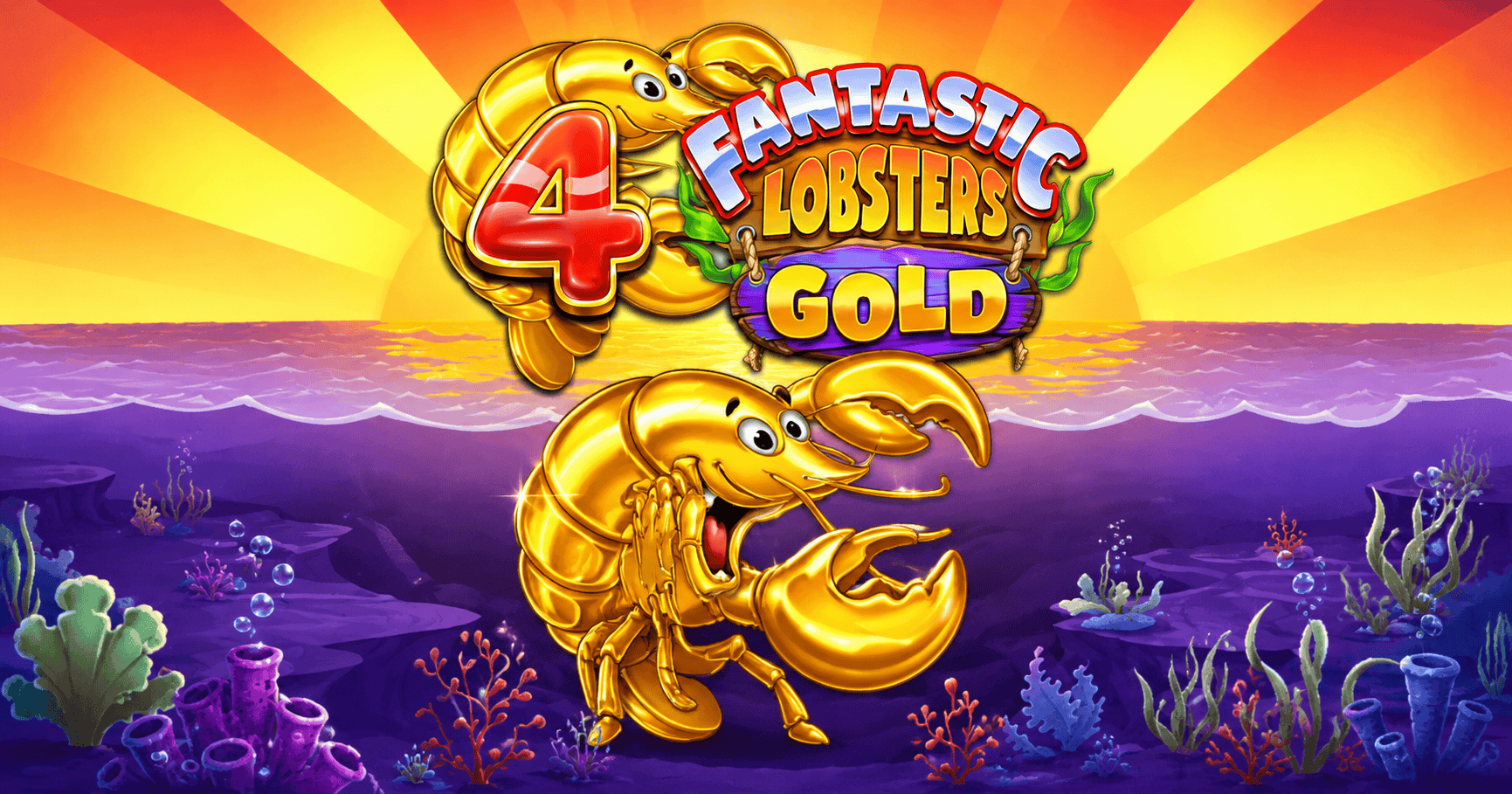 4 Fantastic Lobsters Gold Slot Demo by 4ThePlayer slot cover image